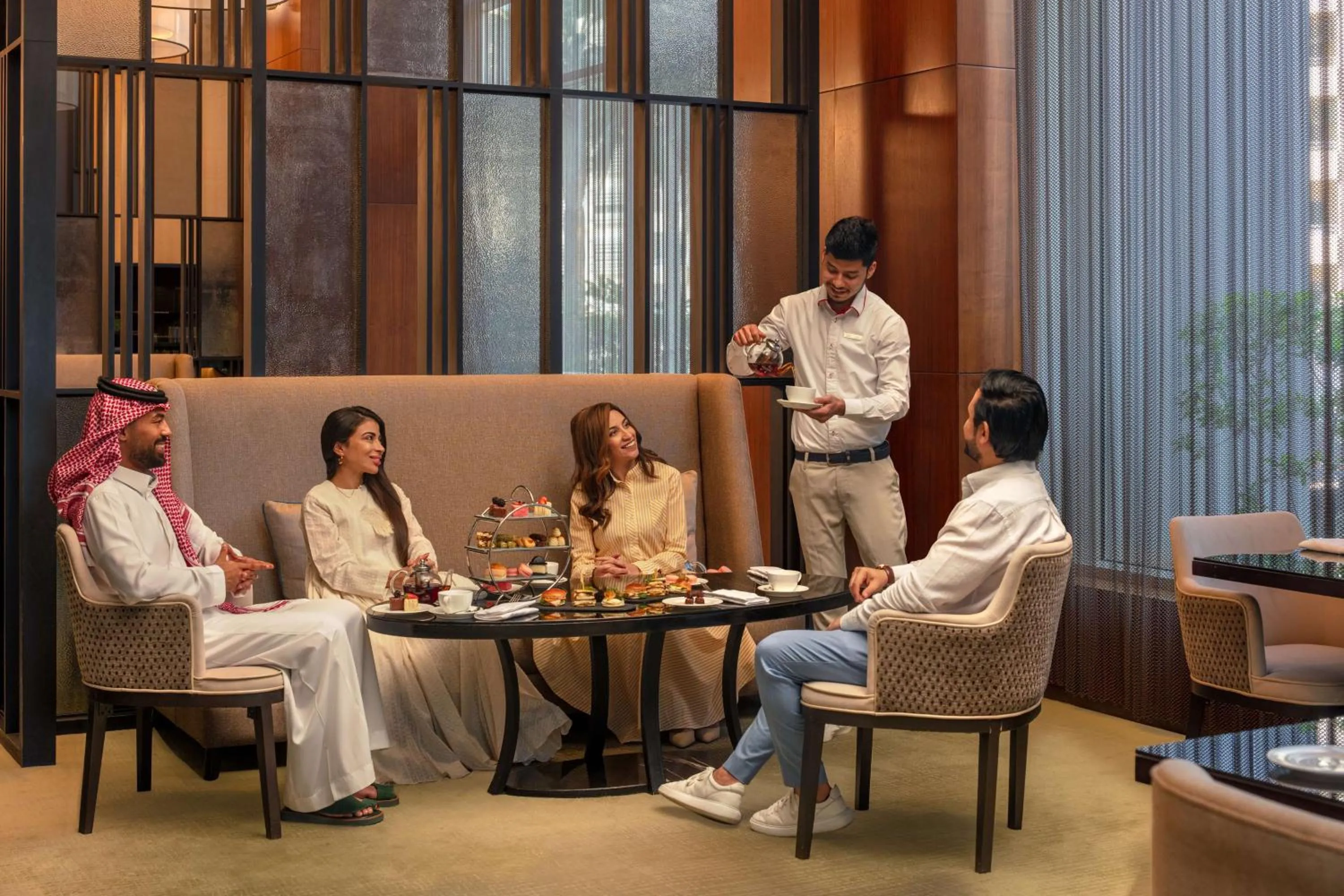 Restaurant/places to eat in Hyatt Regency Riyadh Olaya