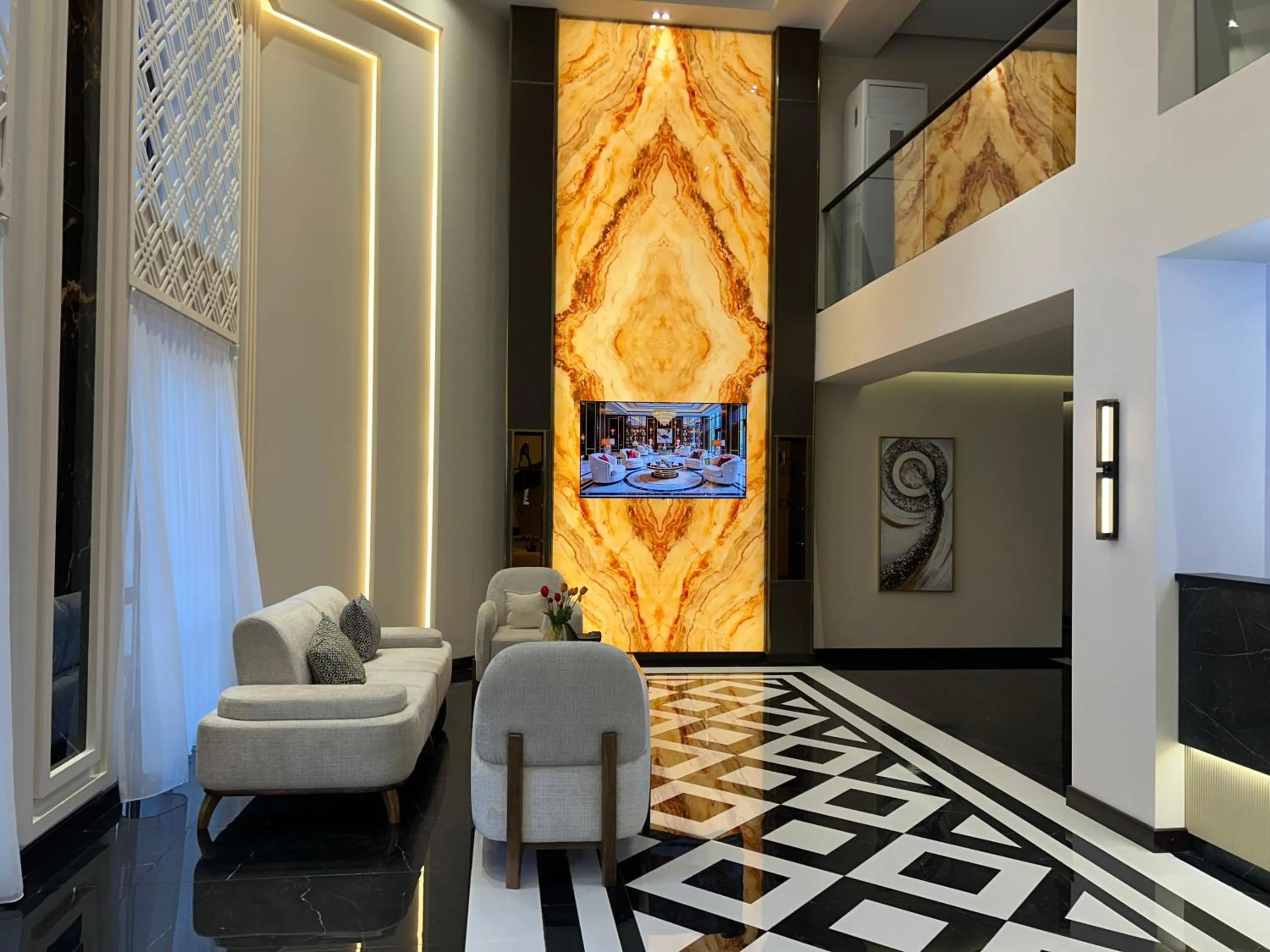 Lobby or reception in Karim Parkside Hotel