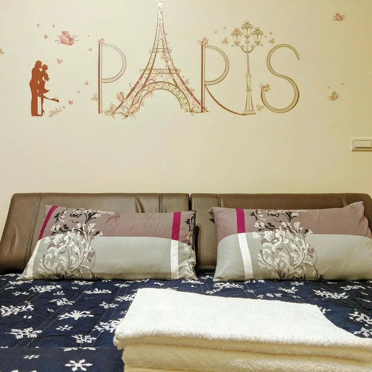 Bed in Jin Xi Fu B&B