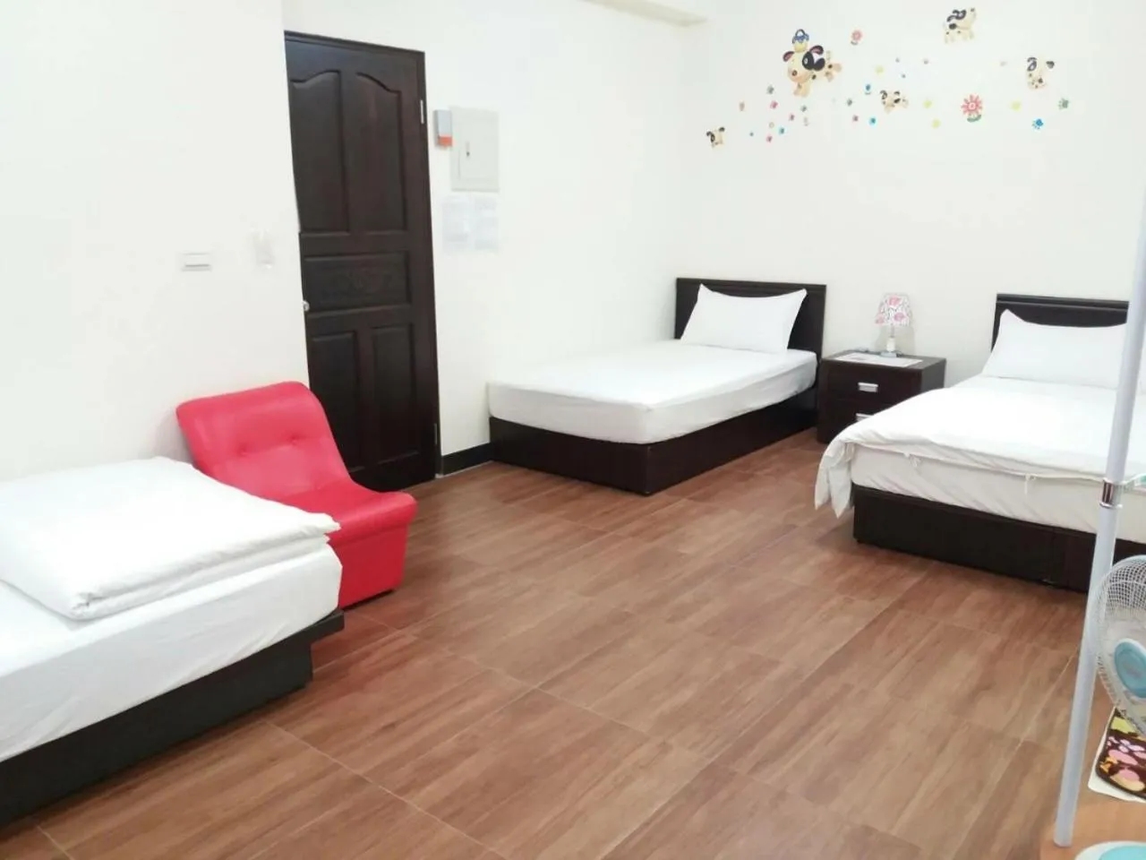 Bed in Jin Xi Fu B&B