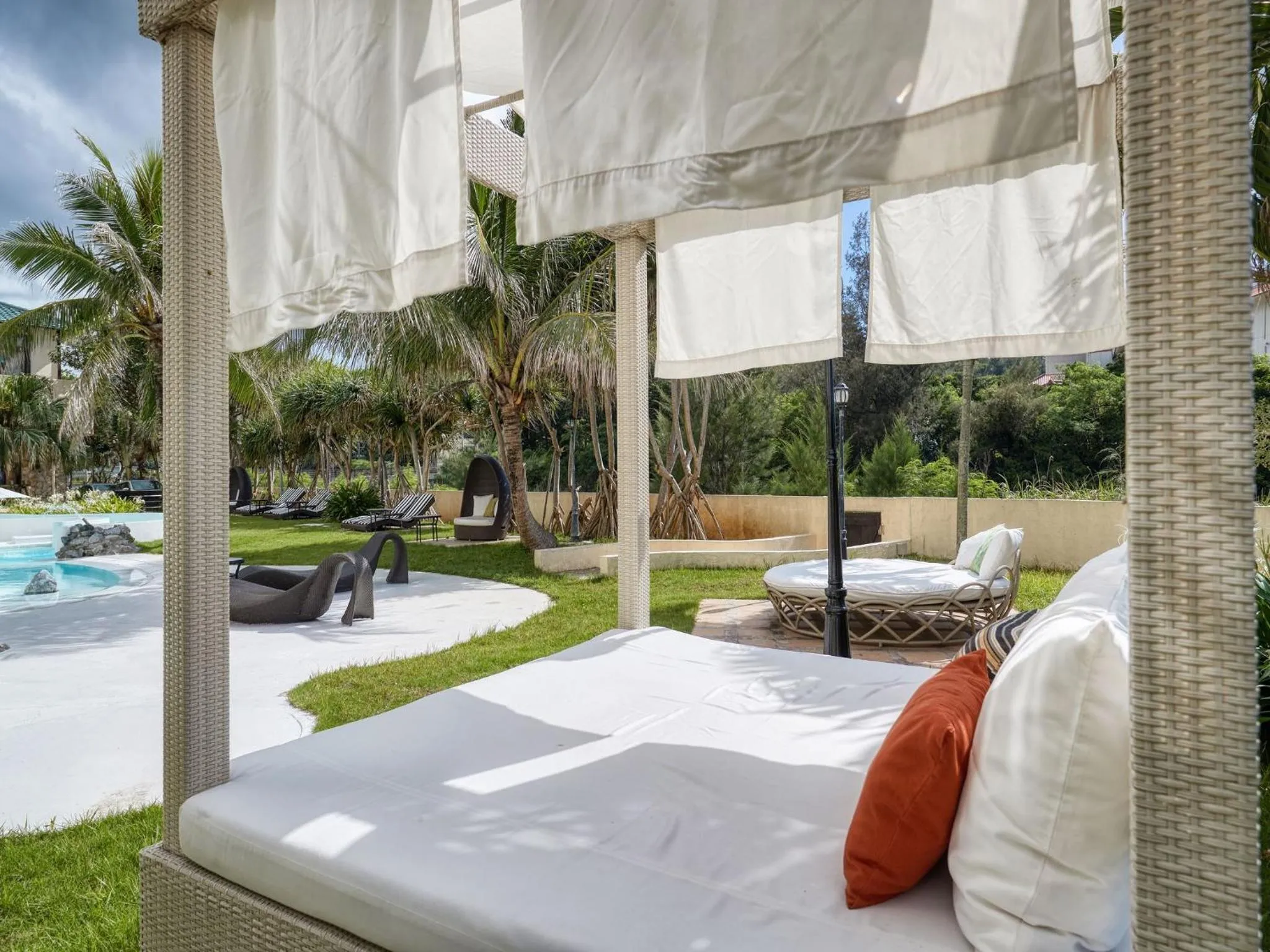 Pool view in La Casa Panacea Okinawa Resort