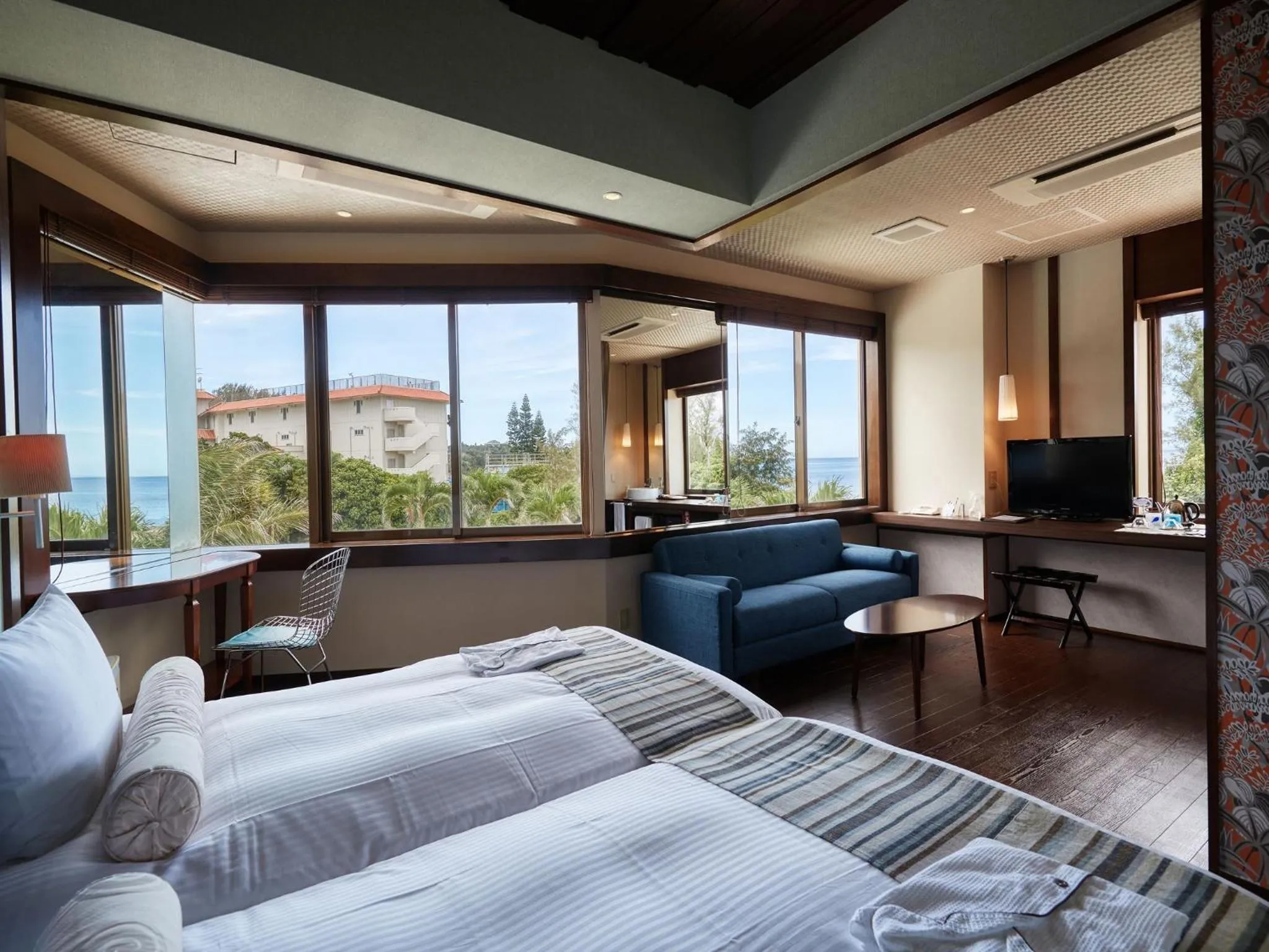 Photo of the whole room, Bed in La Casa Panacea Okinawa Resort