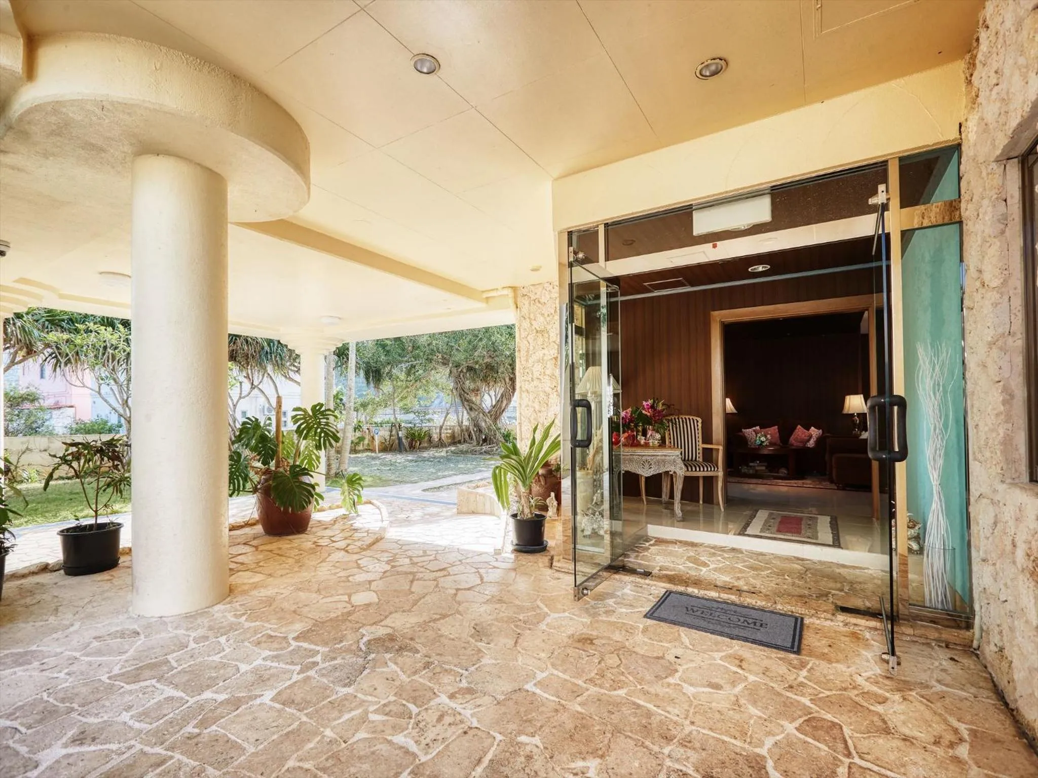 Lobby or reception in La Casa Panacea Okinawa Resort