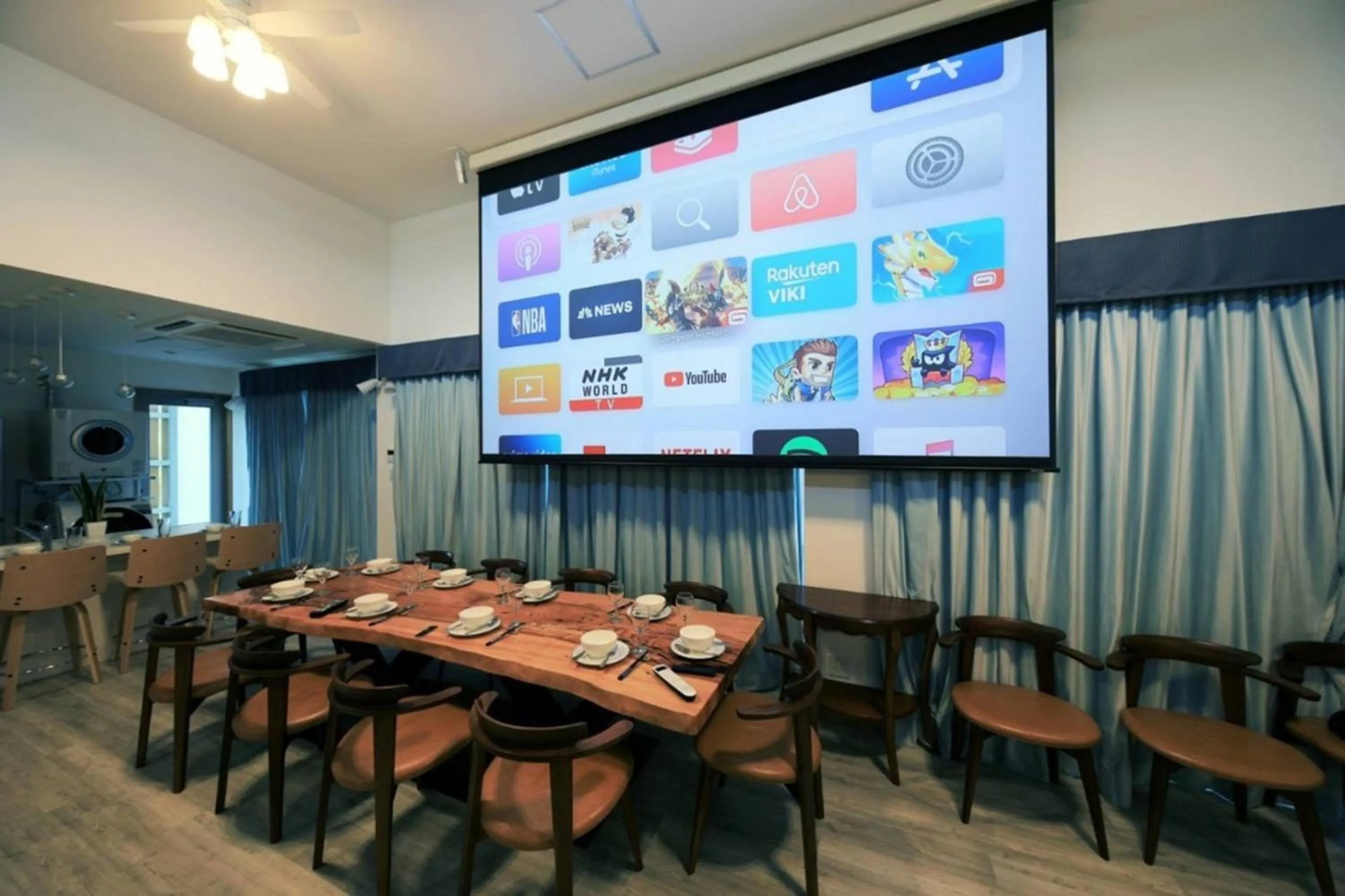 TV and multimedia in La Casa Panacea Okinawa Resort