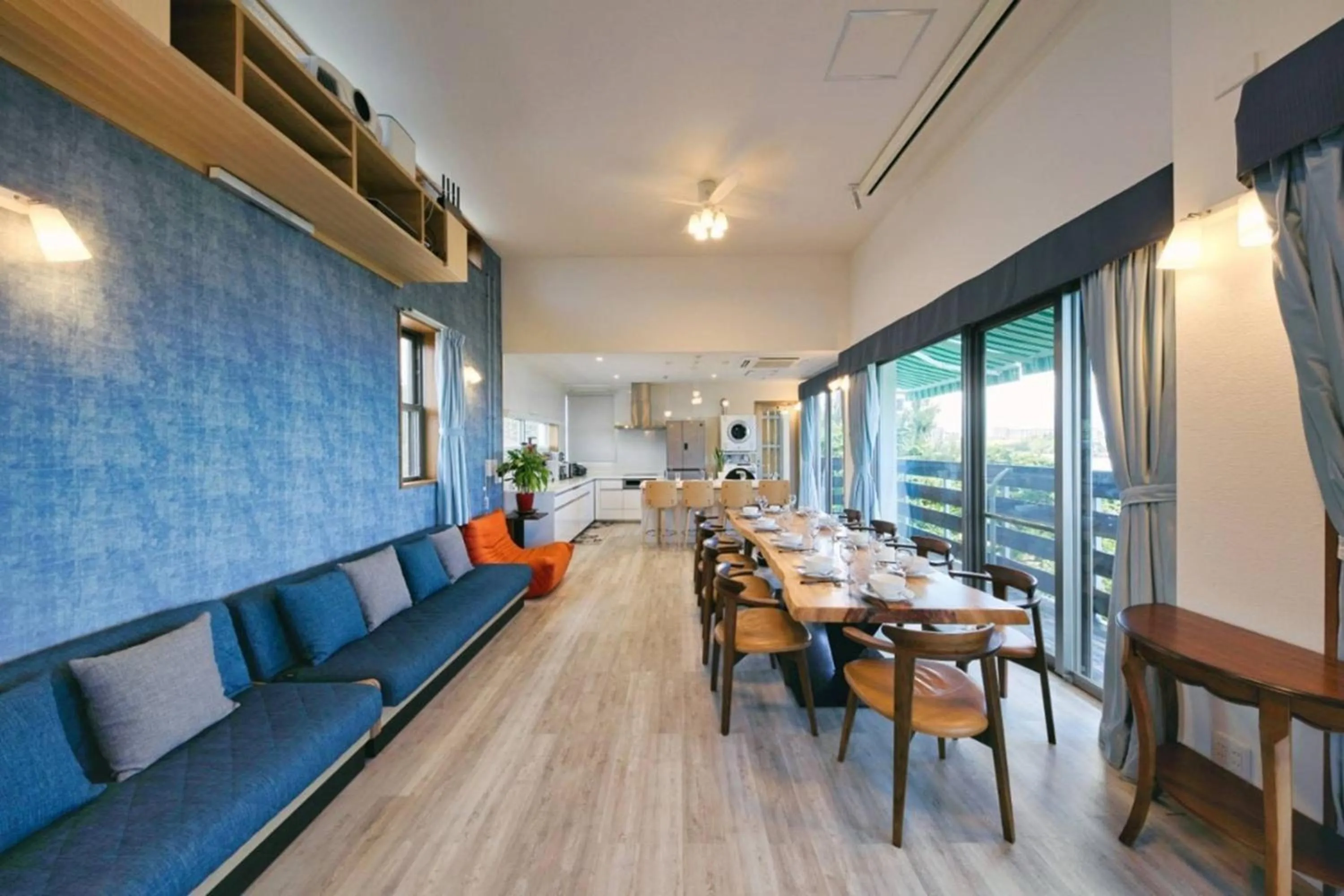 Living room in La Casa Panacea Okinawa Resort