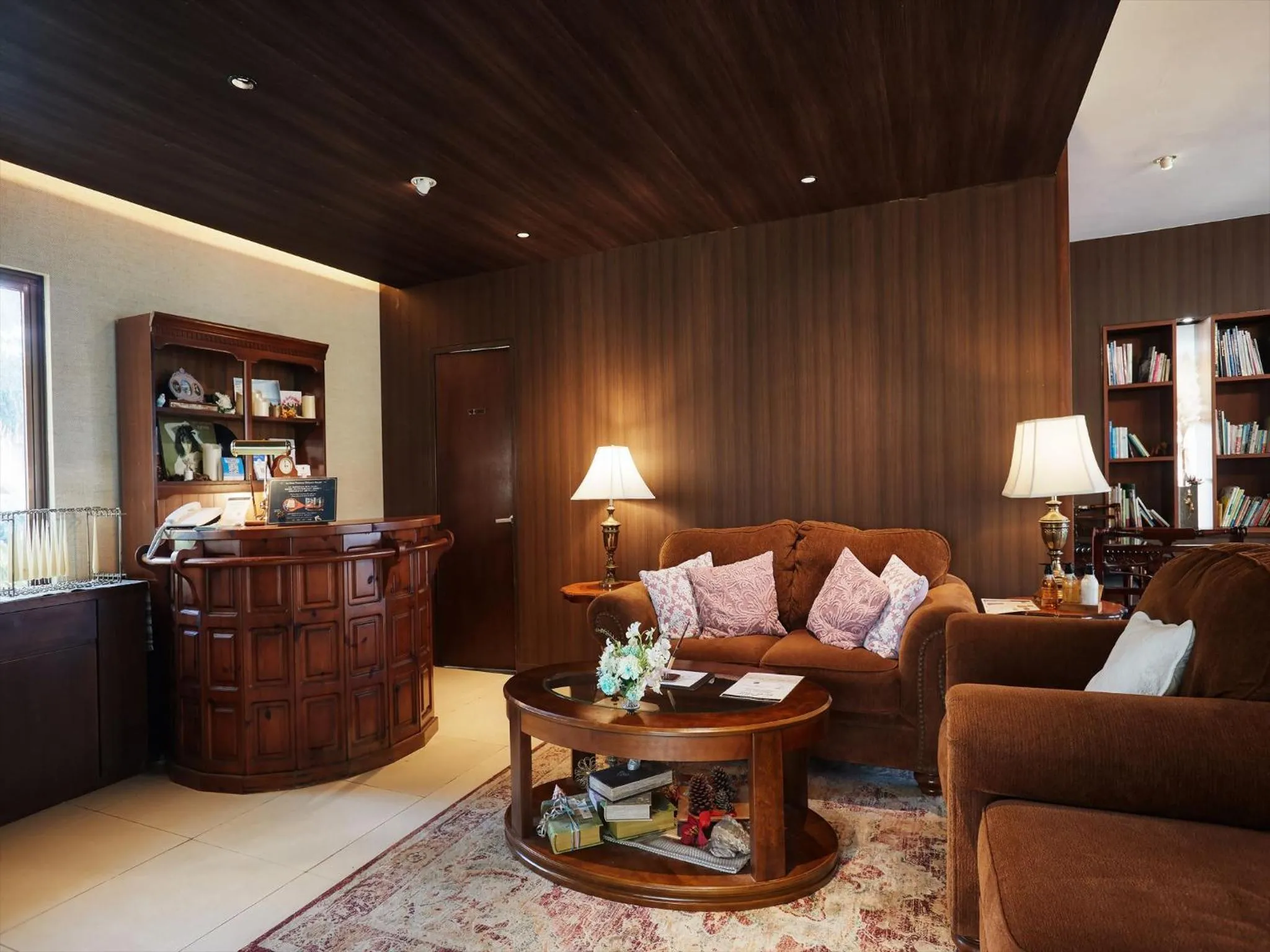 Lobby or reception in La Casa Panacea Okinawa Resort