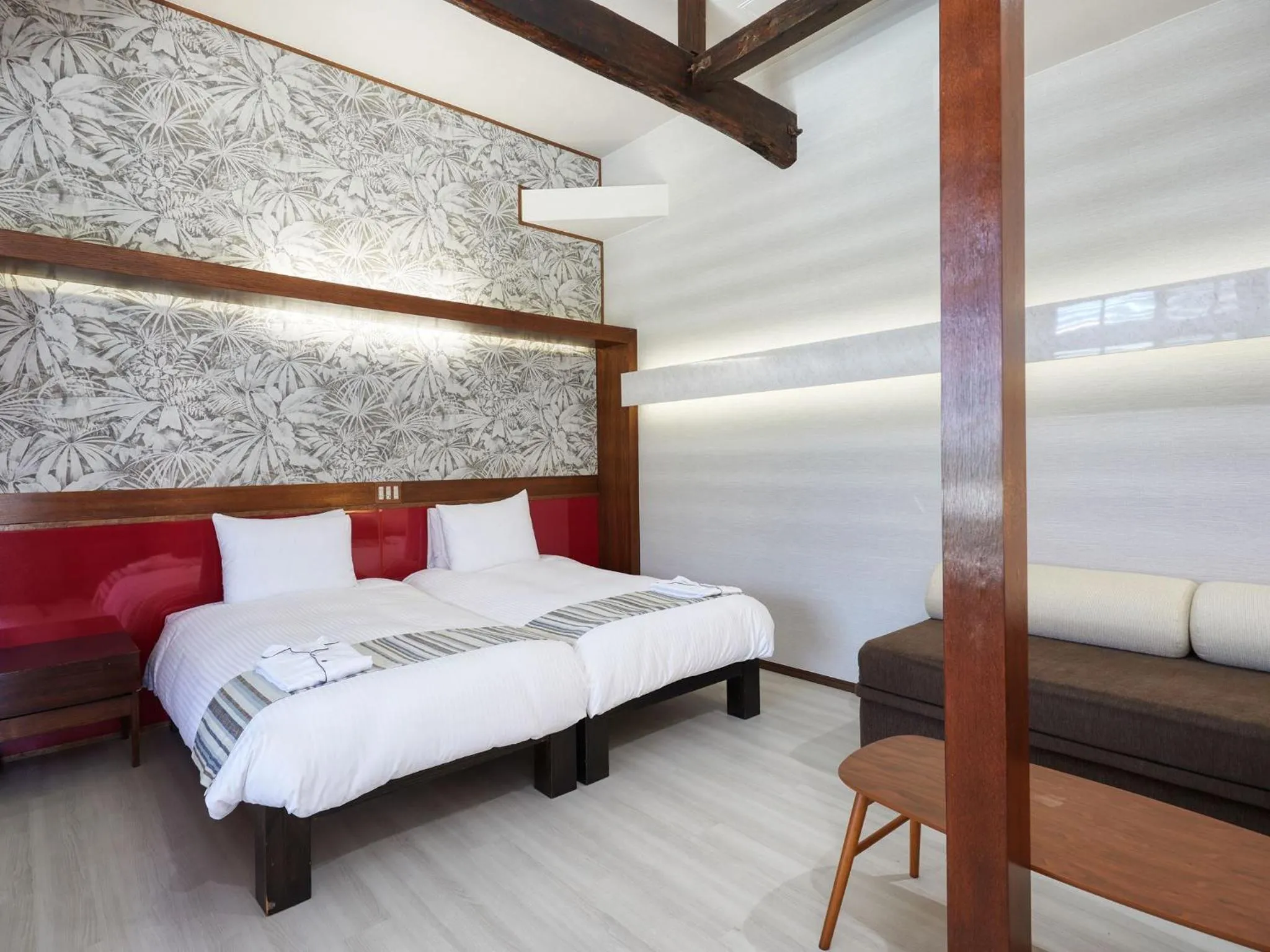 Photo of the whole room, Bed in La Casa Panacea Okinawa Resort