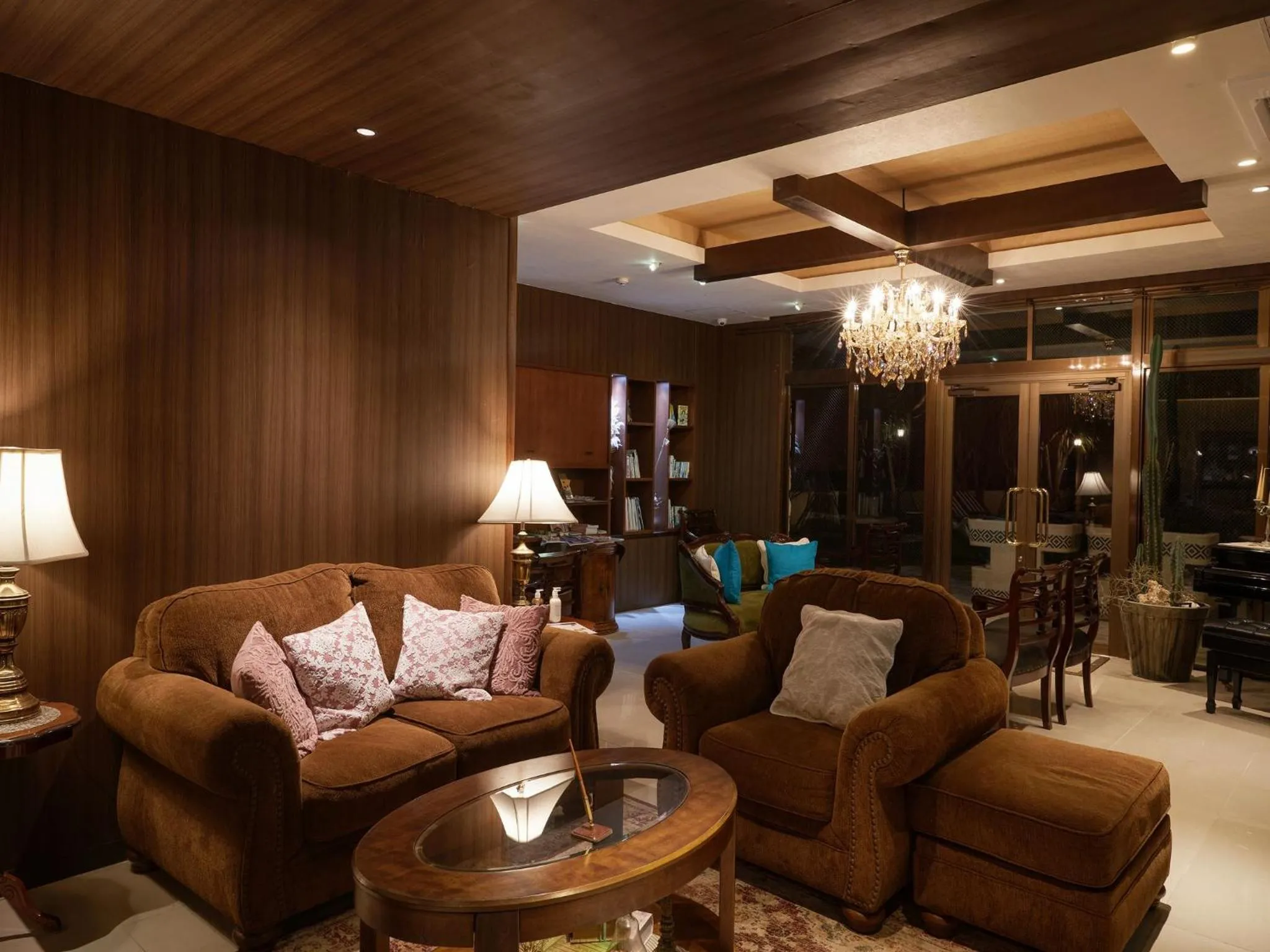 Lobby or reception in La Casa Panacea Okinawa Resort