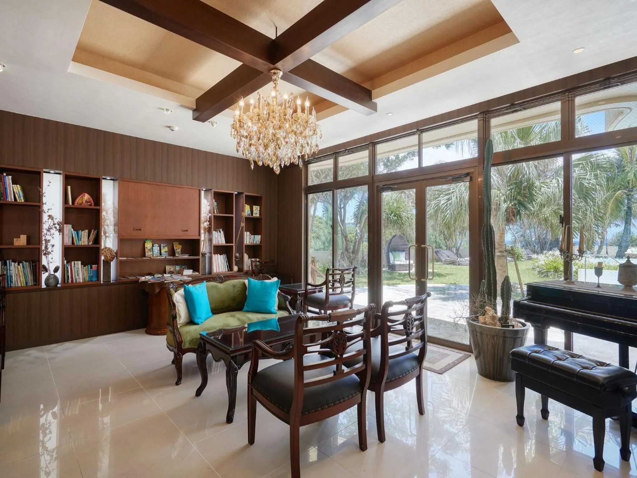 Lobby or reception in La Casa Panacea Okinawa Resort