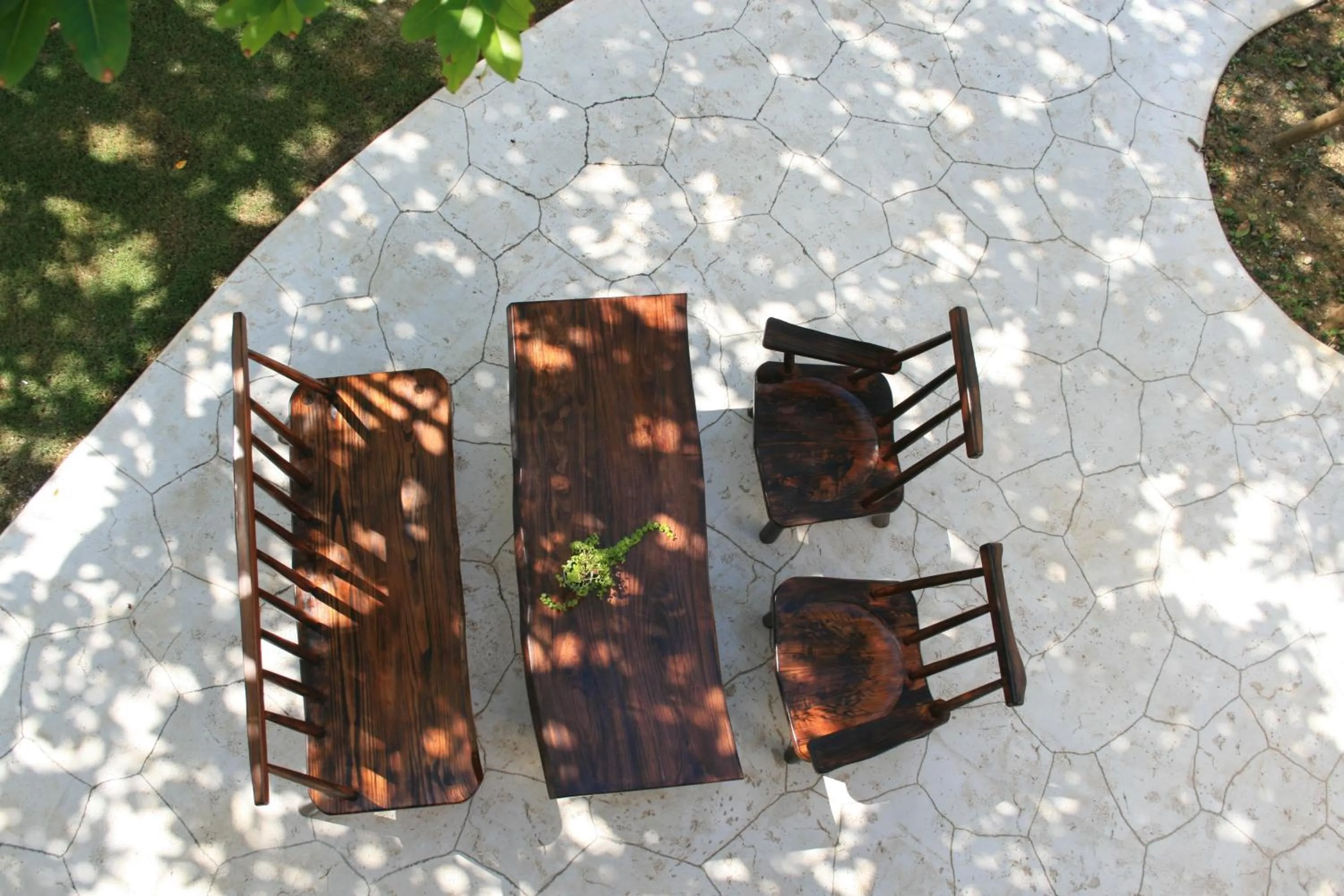 Patio in La Casa Panacea Okinawa Resort
