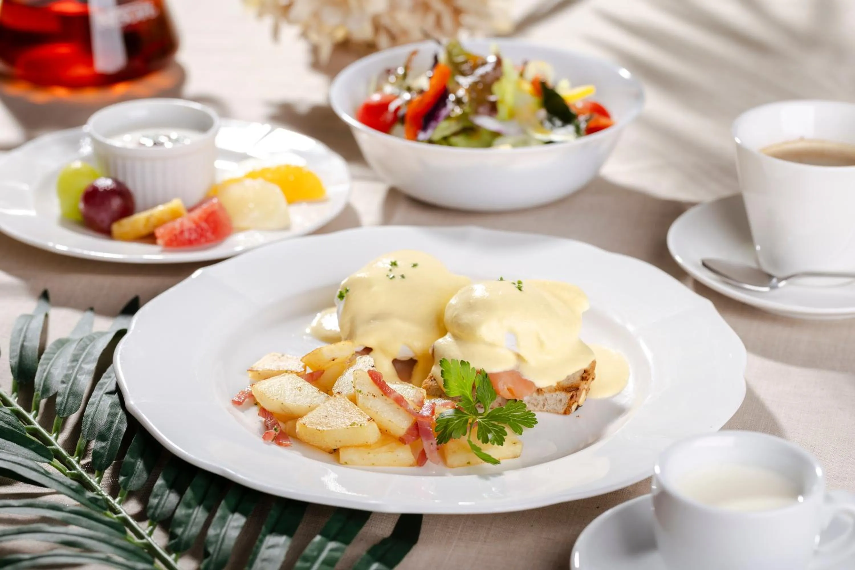 Breakfast in La Casa Panacea Okinawa Resort