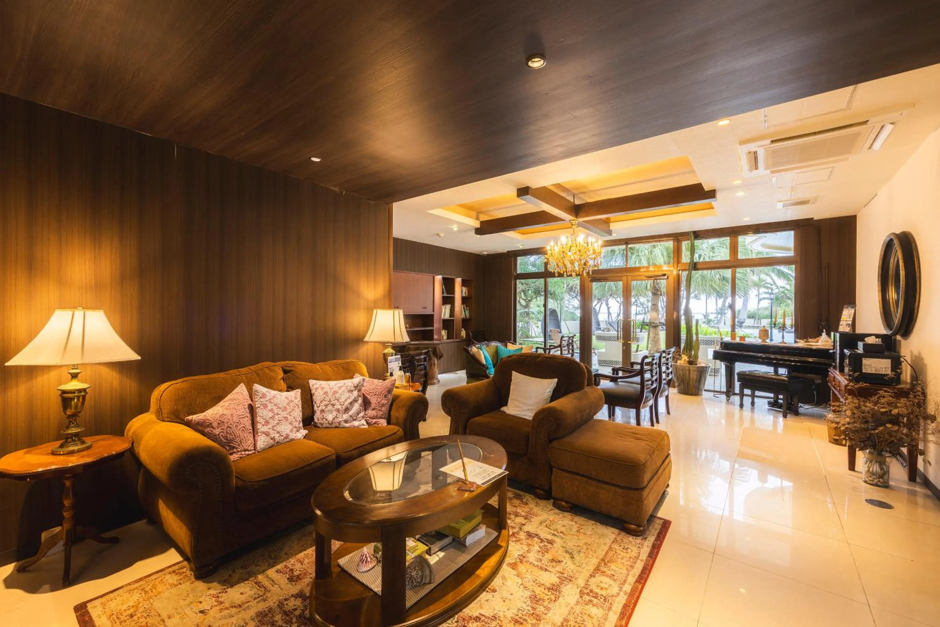 Lobby or reception in La Casa Panacea Okinawa Resort