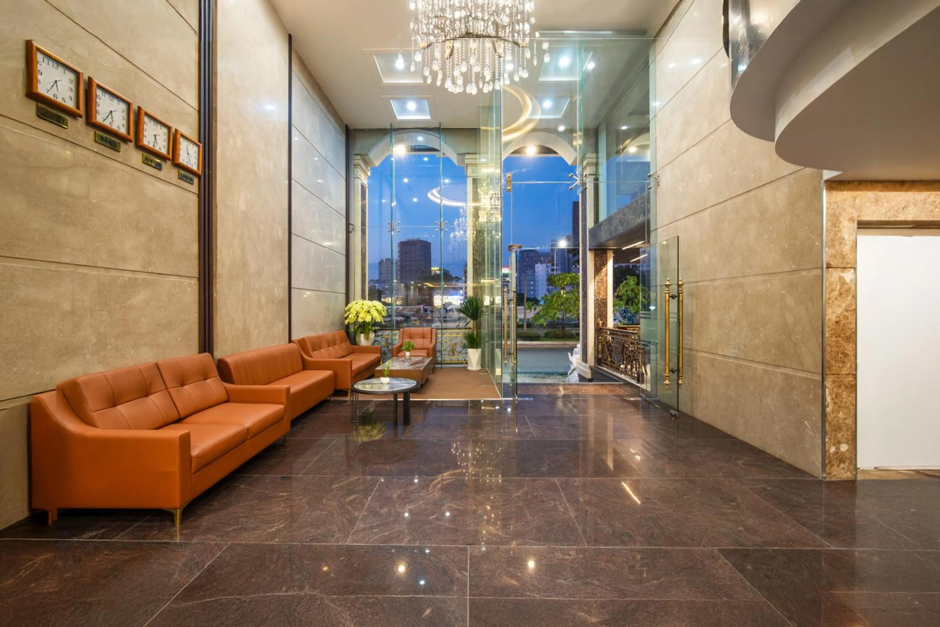 Living room in Delicate Hotel