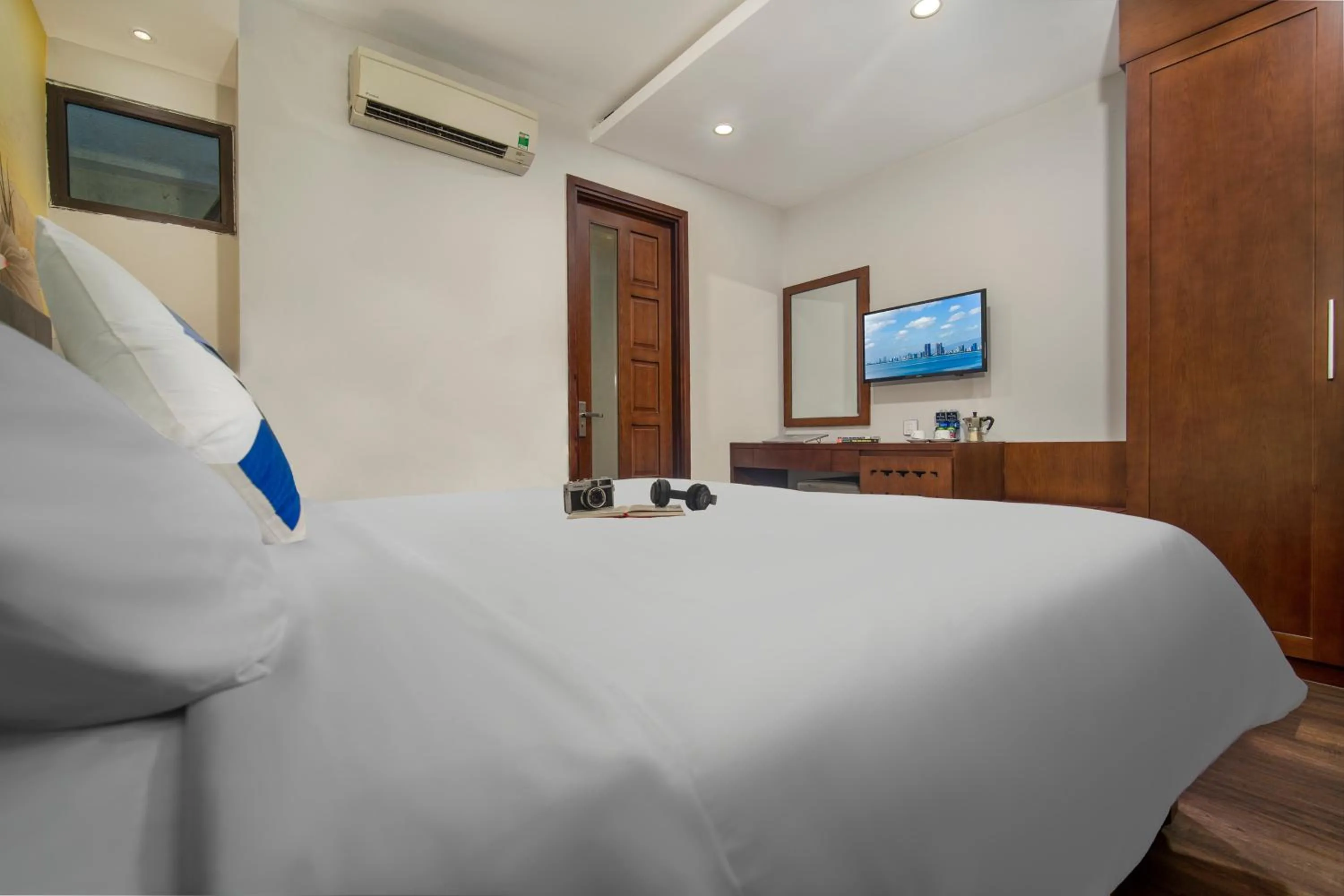 Bed in Delicate Hotel