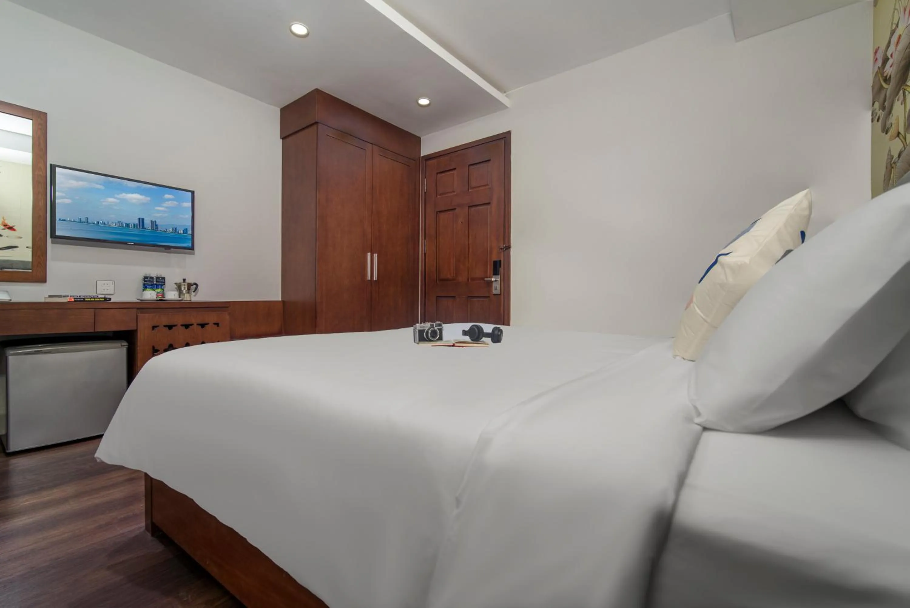 Bed in Delicate Hotel