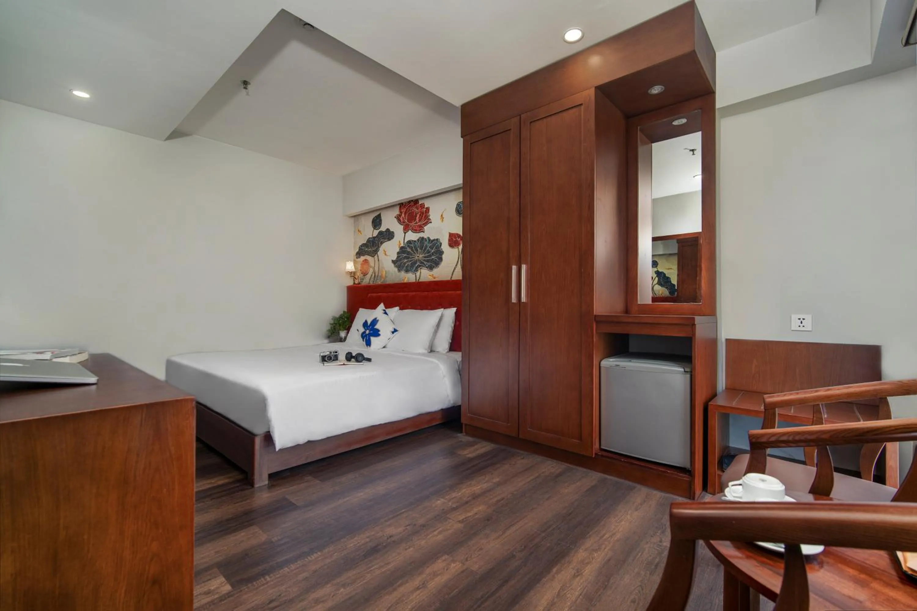 Bed in Delicate Hotel