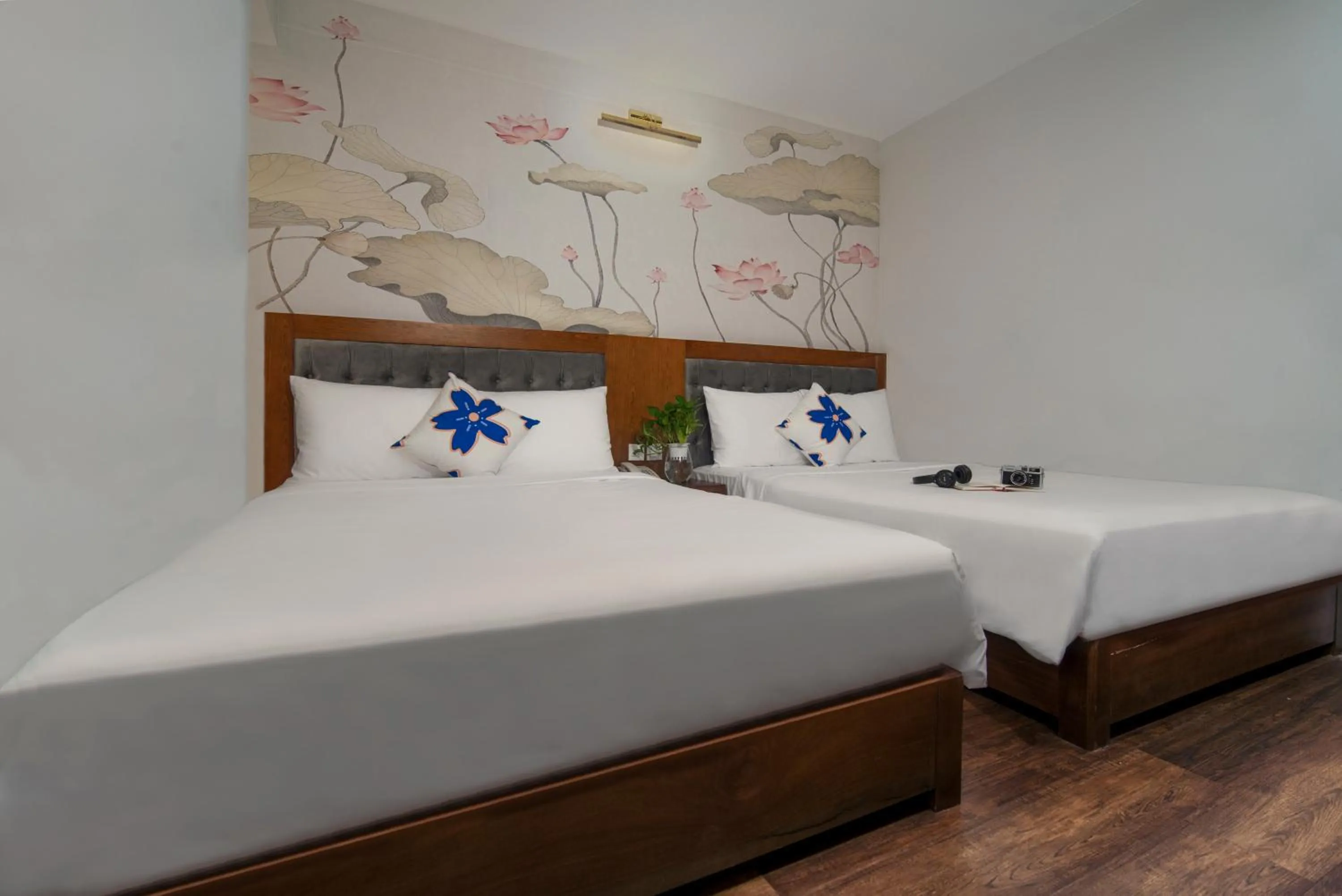 Bed in Delicate Hotel