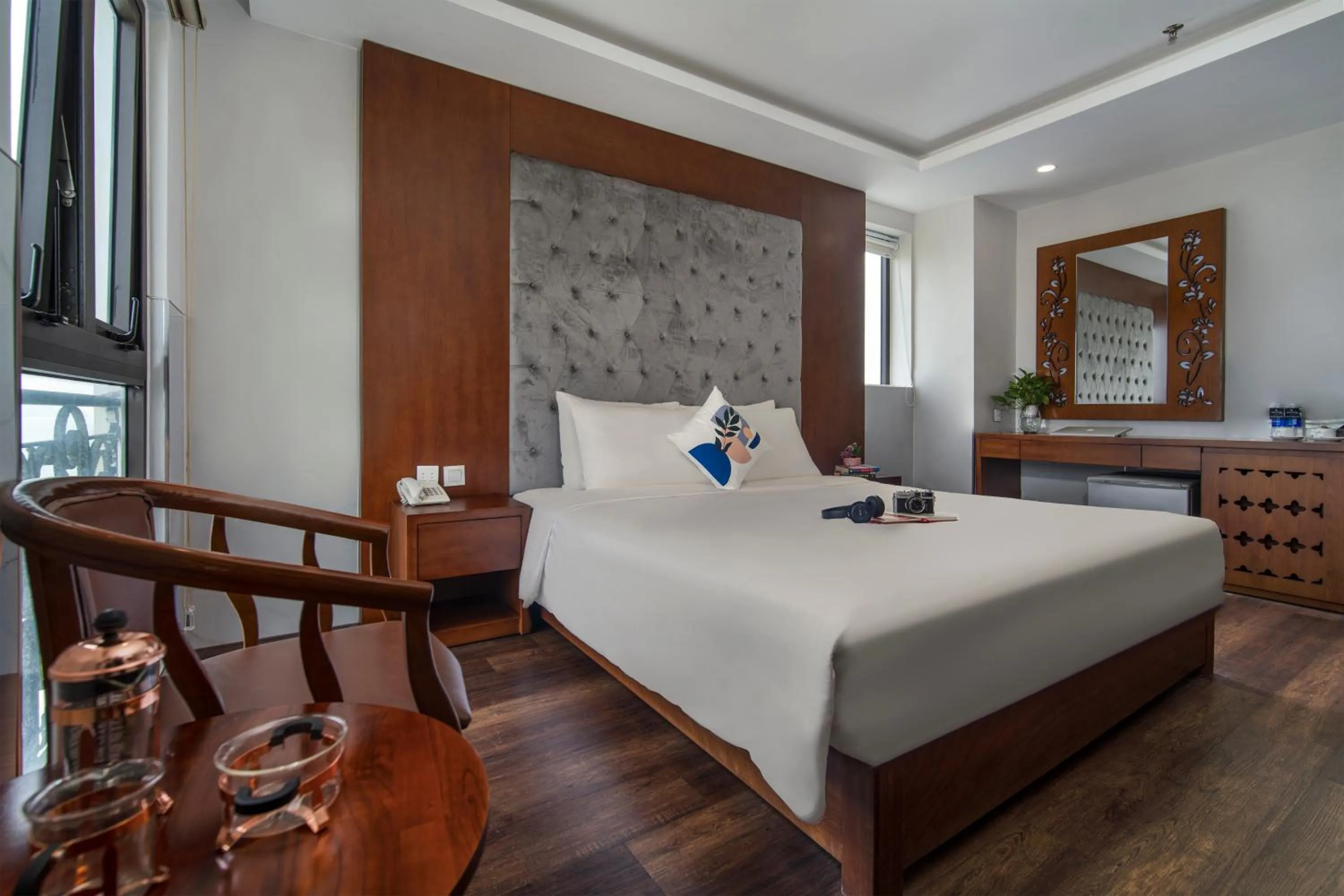 Bed in Delicate Hotel