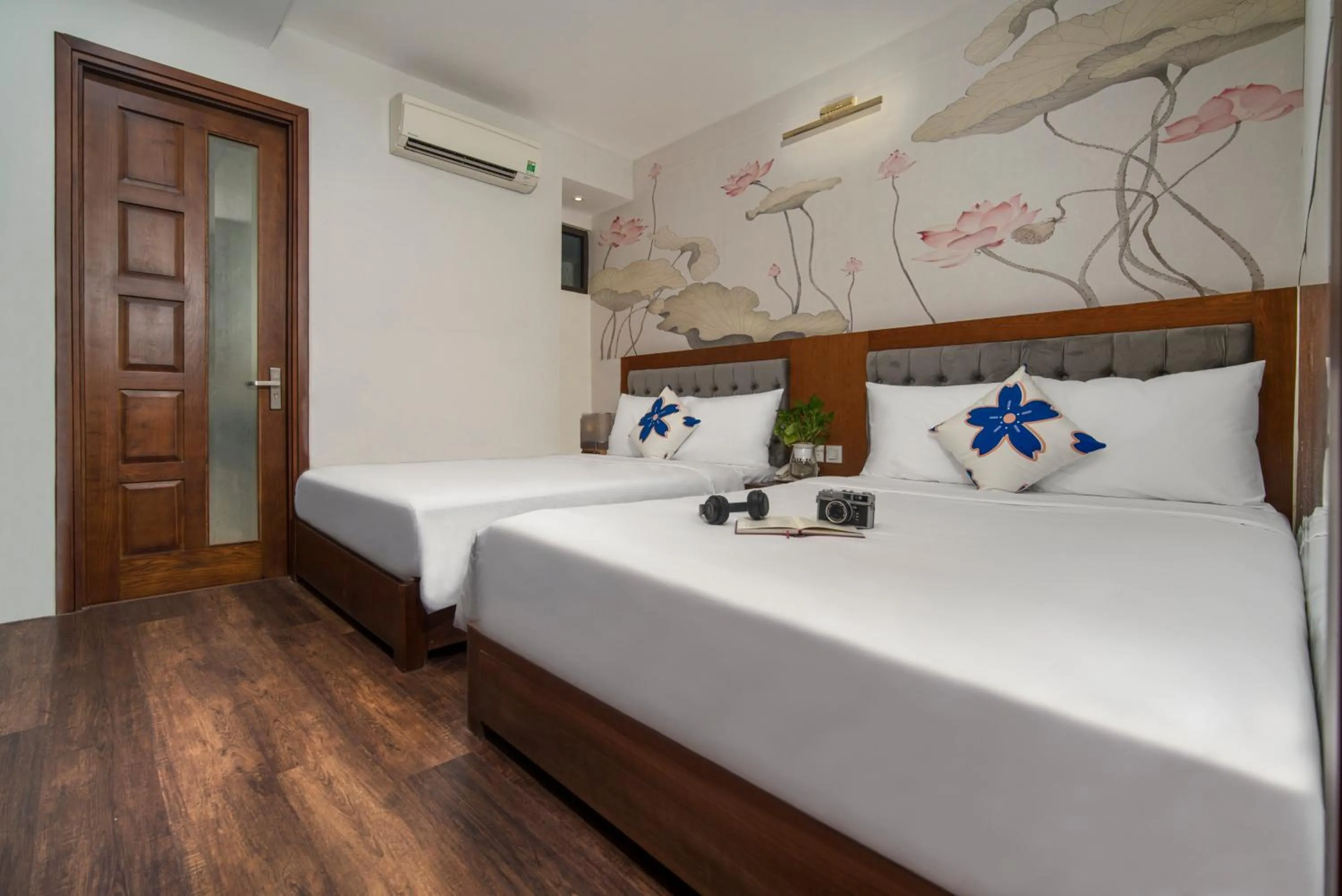 Bed in Delicate Hotel