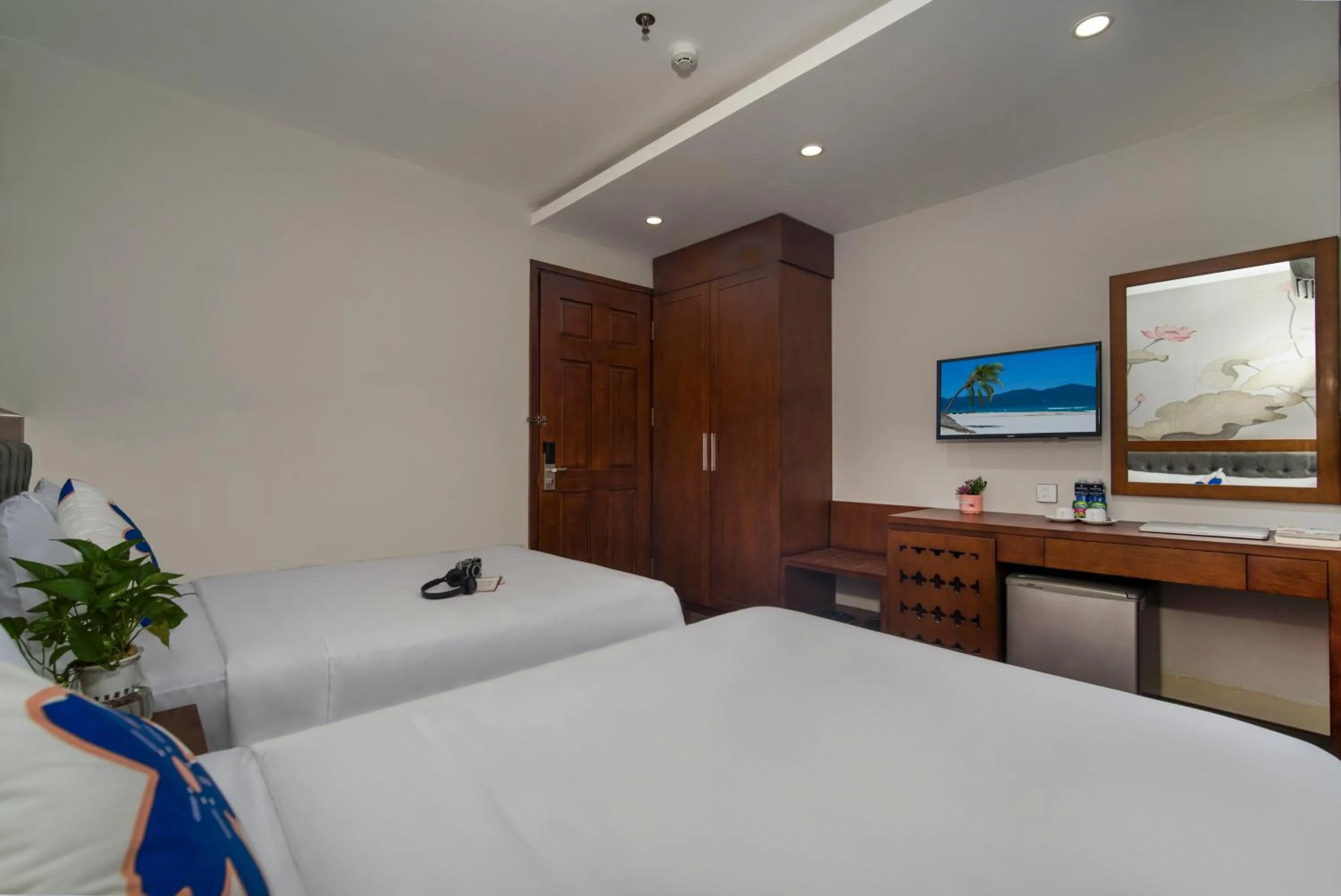 Bed in Delicate Hotel