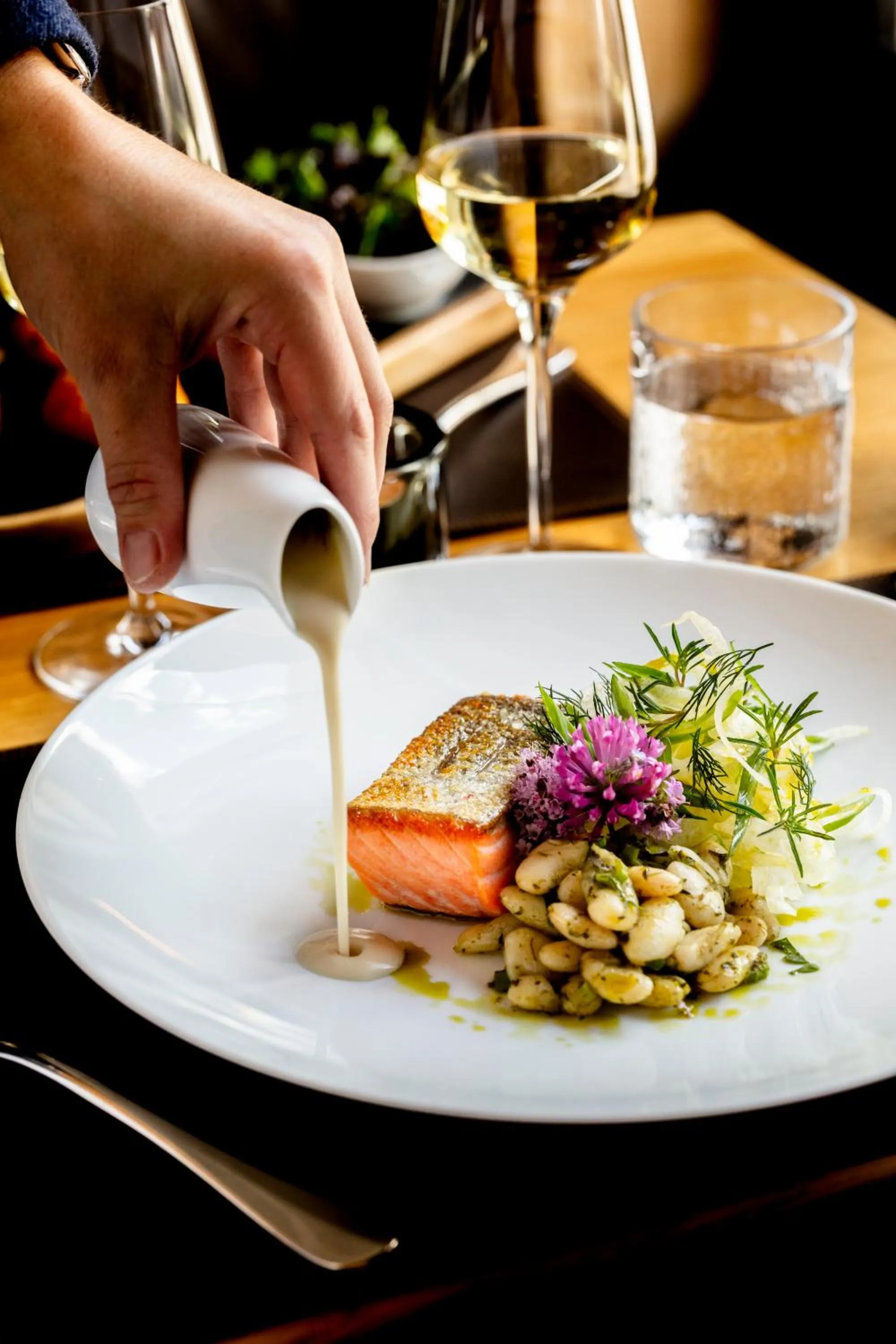 Food and drinks in Hotel-Restaurant Valrose