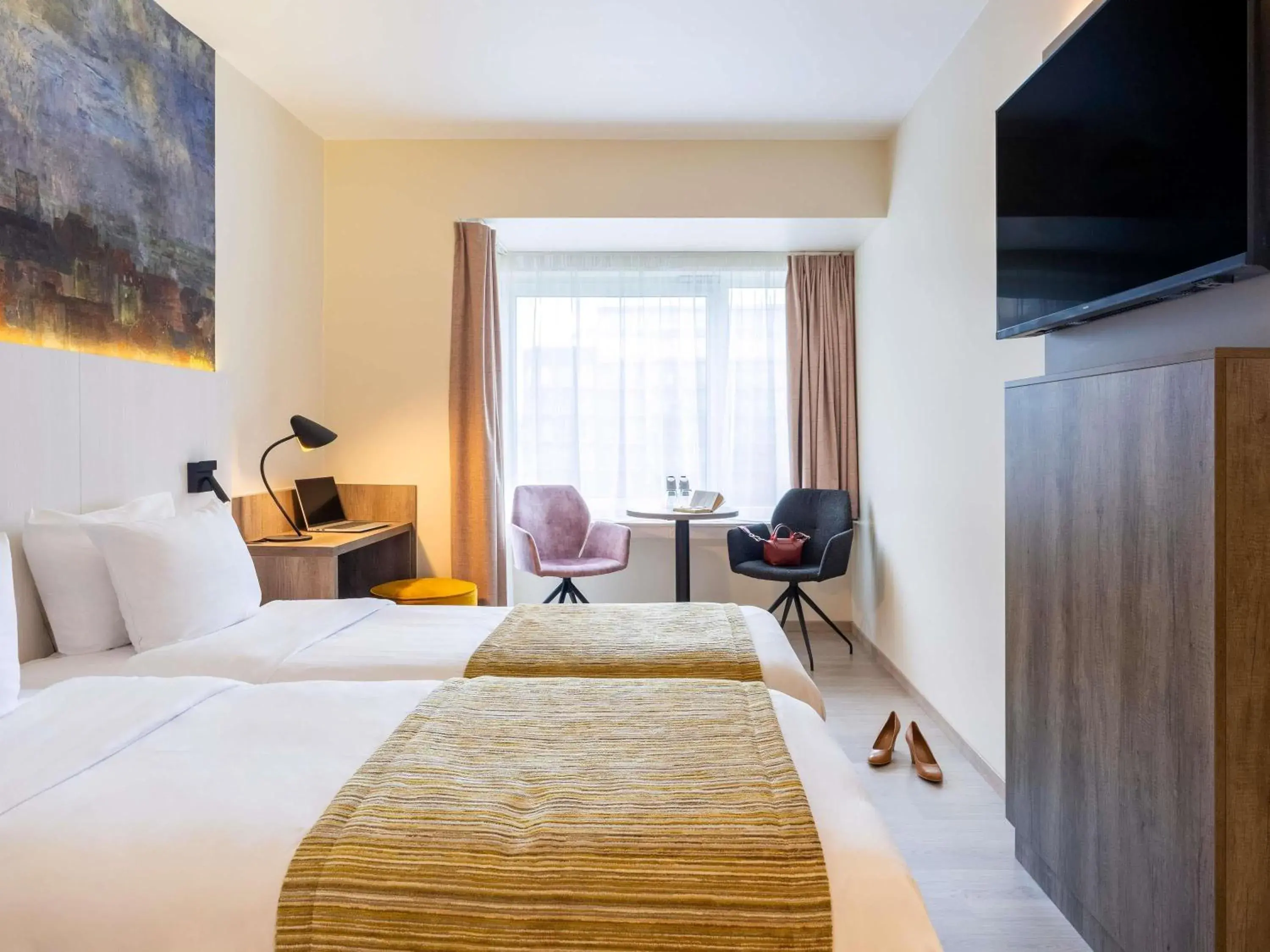 Superior Twin Room with 2 separate beds in Mercure Oostende Superior Twin Room with 2 separate beds in Mercure Oostende