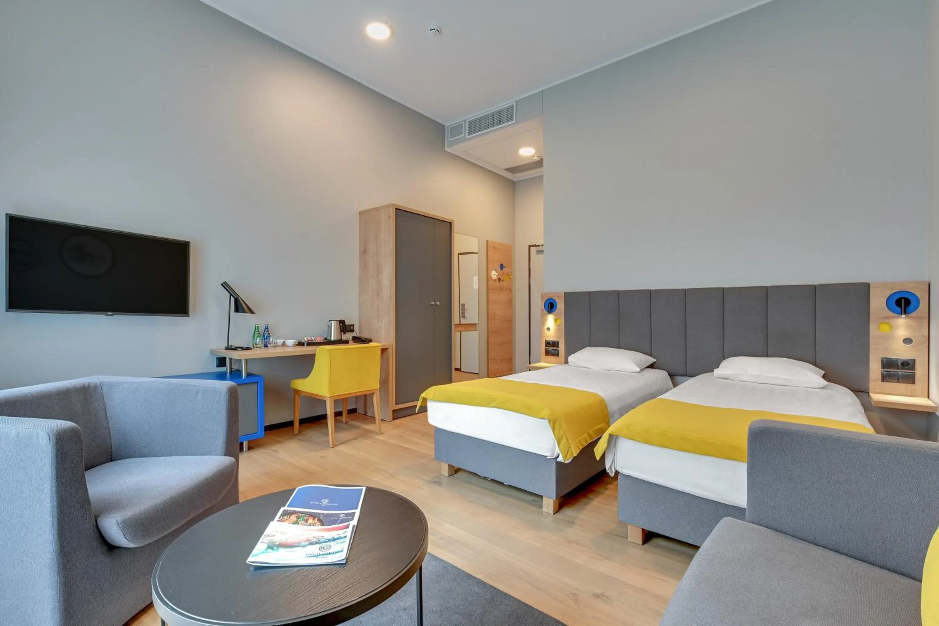 Photo of the whole room in GRANO LIFE Gdańsk - HOTEL NUMBER ONE BY GRANO Gdańsk