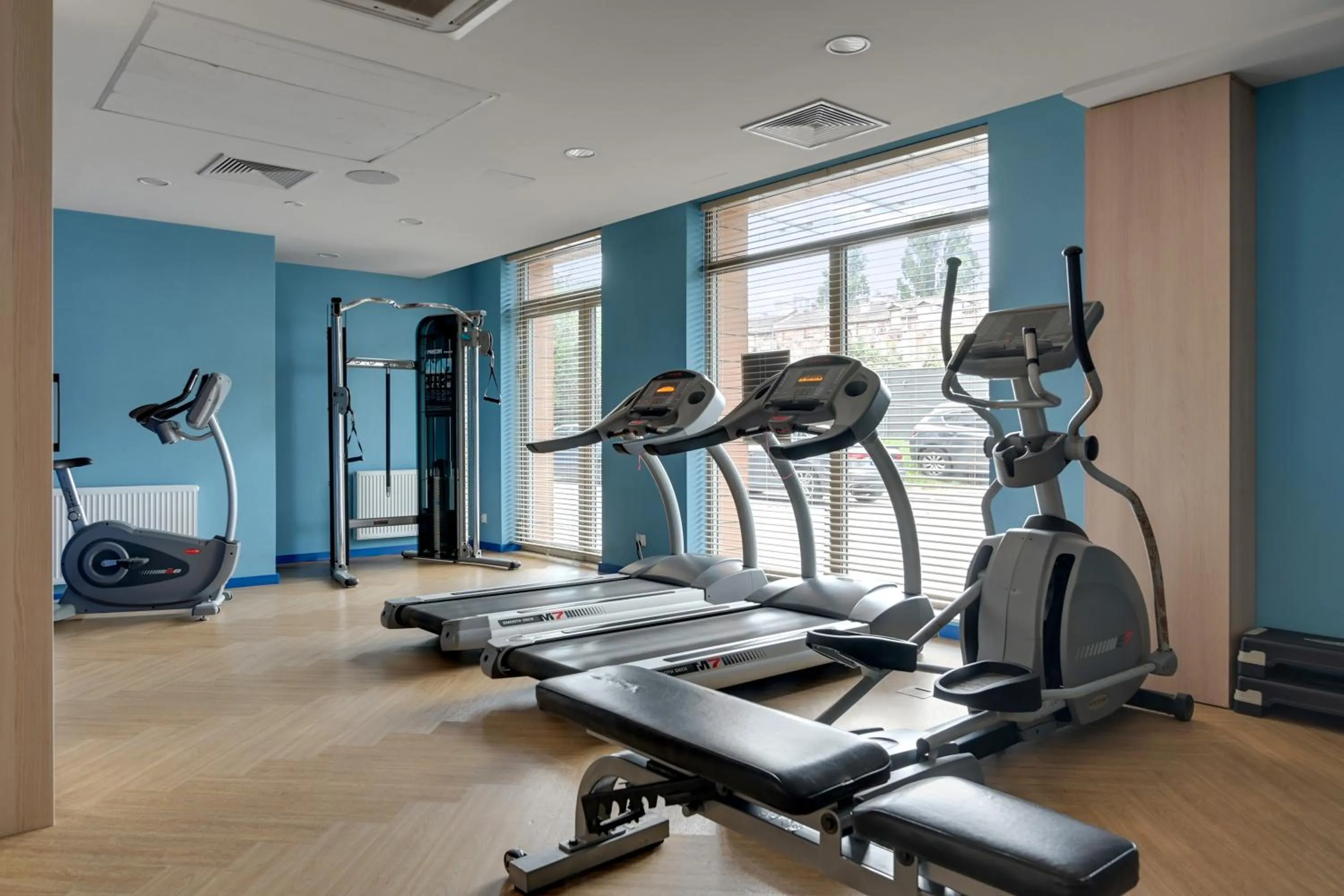 Fitness centre/facilities in GRANO LIFE Gdańsk - HOTEL NUMBER ONE BY GRANO Gdańsk