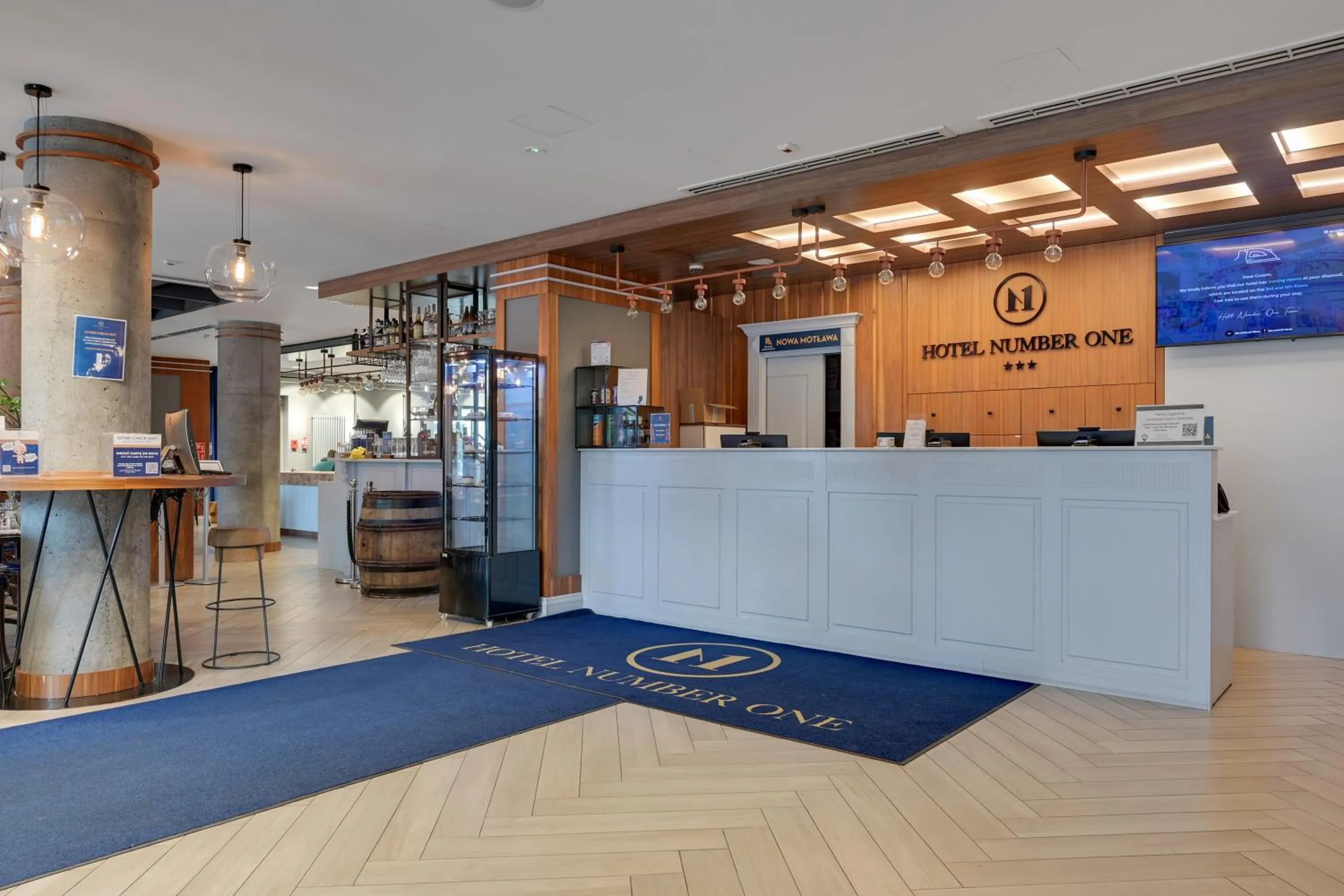 Lobby or reception in GRANO LIFE Gdańsk - HOTEL NUMBER ONE BY GRANO Gdańsk