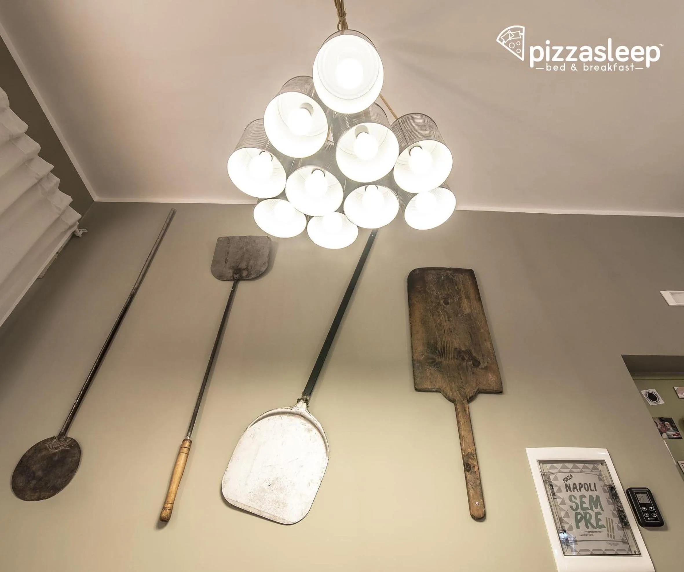 Lobby or reception in PizzaSleep B&B