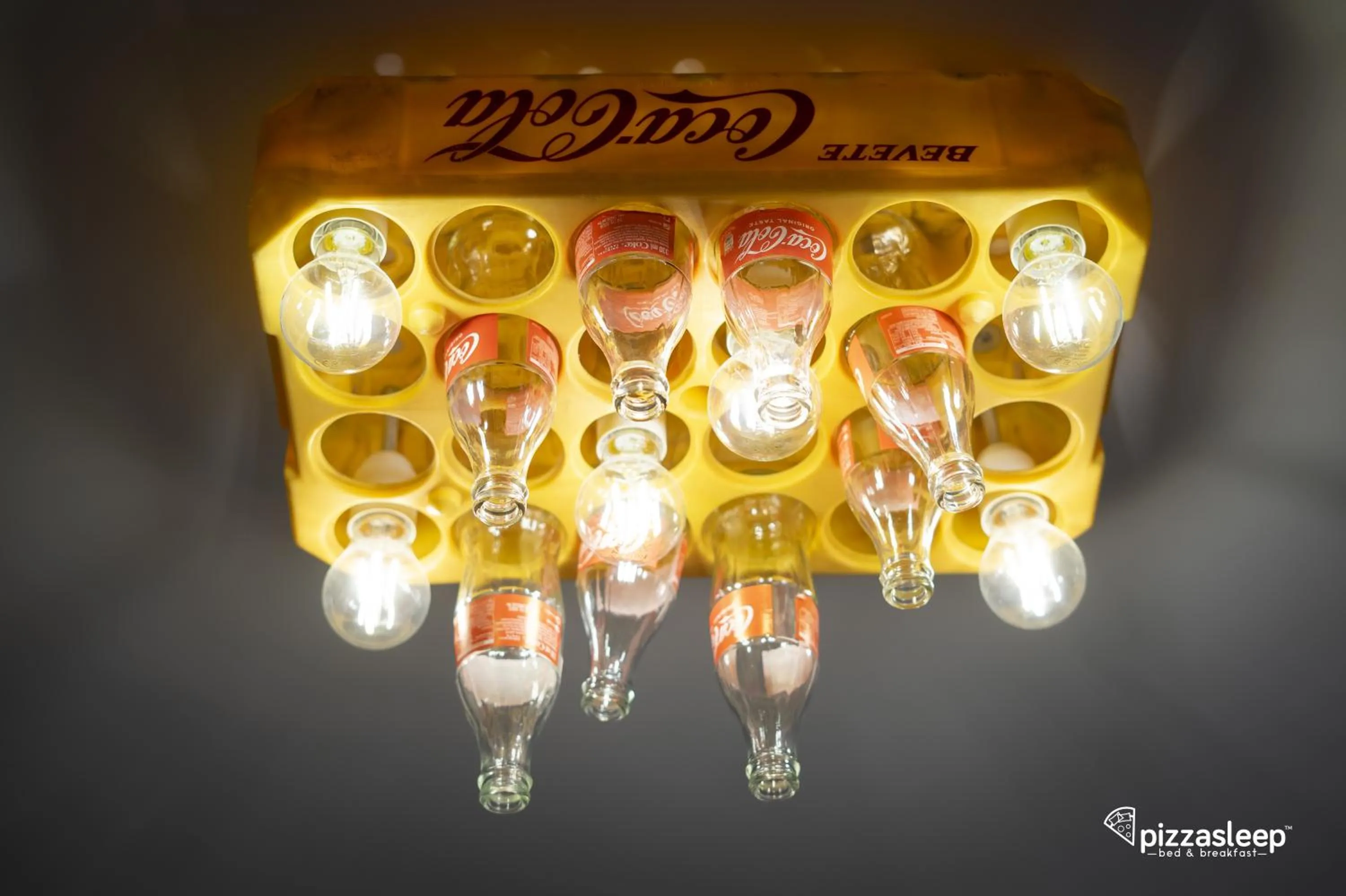 Decorative detail in PizzaSleep B&B