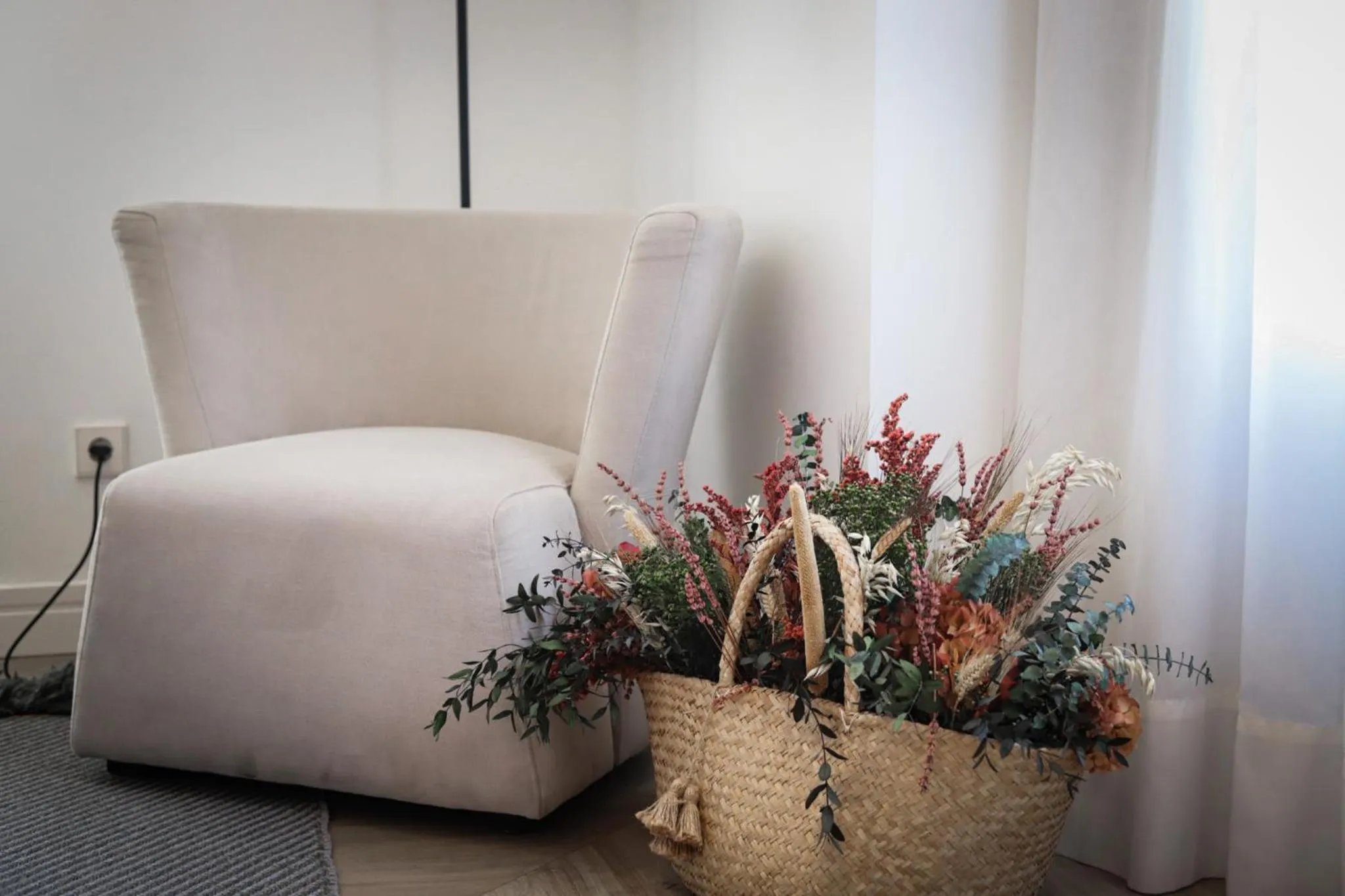 Decorative detail, Bed in MYR Marqués House