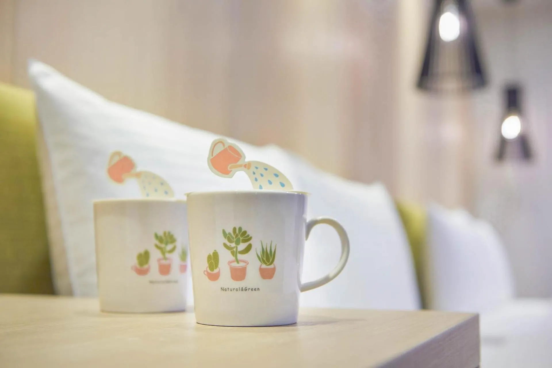 Coffee/tea facilities, Bed in Green Hotel - West District