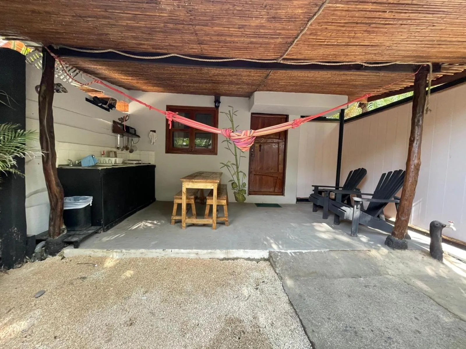 Balcony/Terrace in Beach Cabinas