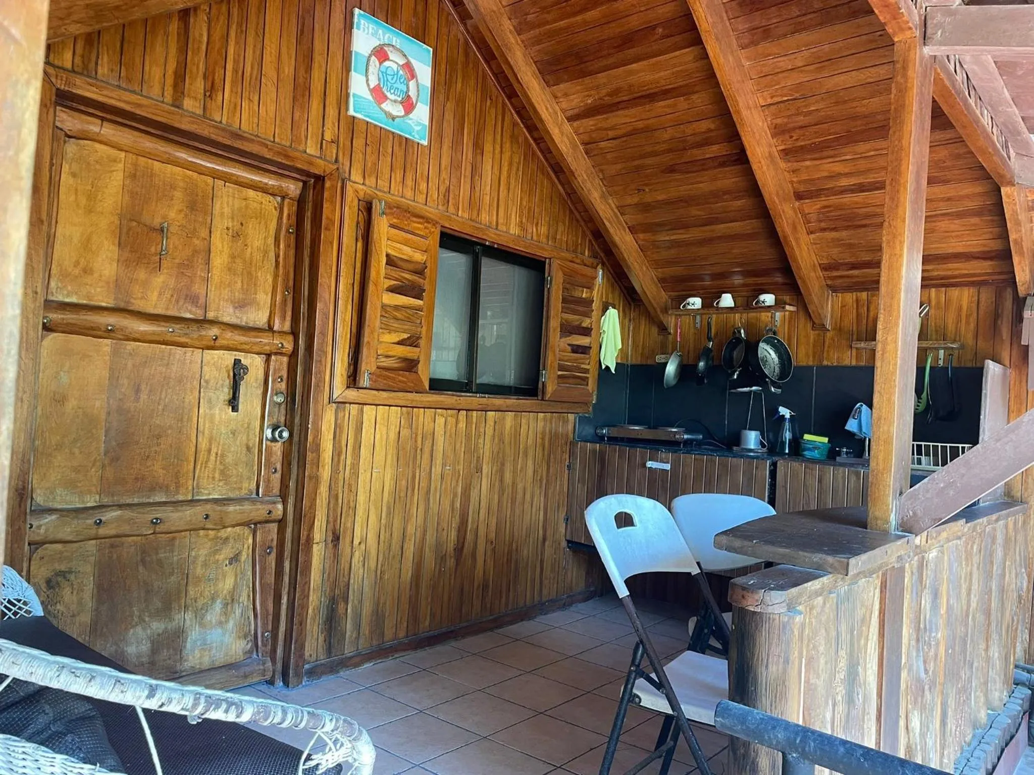 Balcony/Terrace in Beach Cabinas