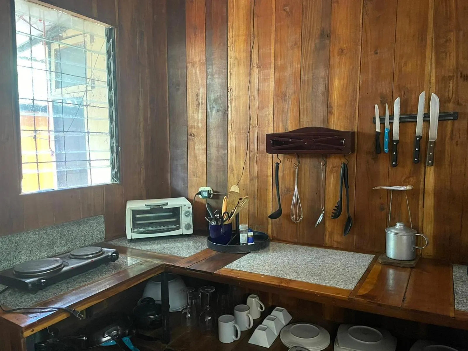 Kitchen or kitchenette in Beach Cabinas