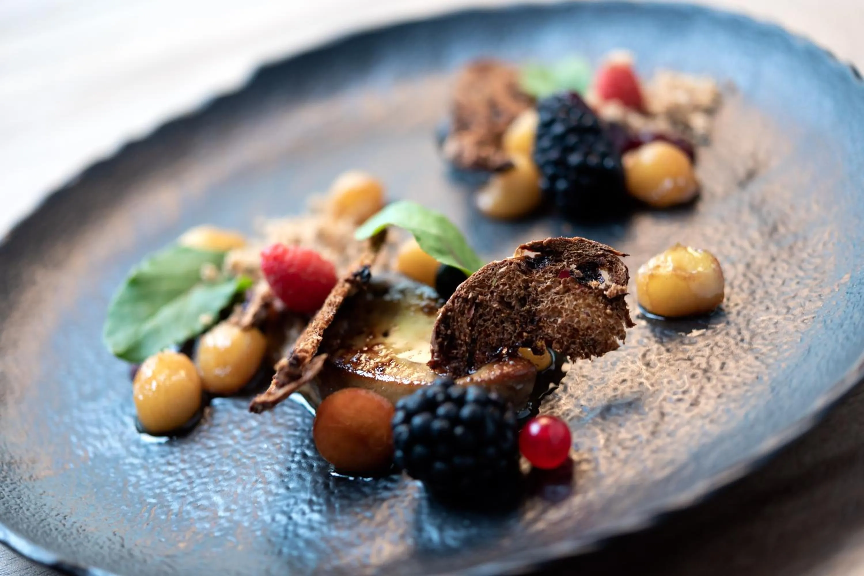 Food close-up in R hotel experiences