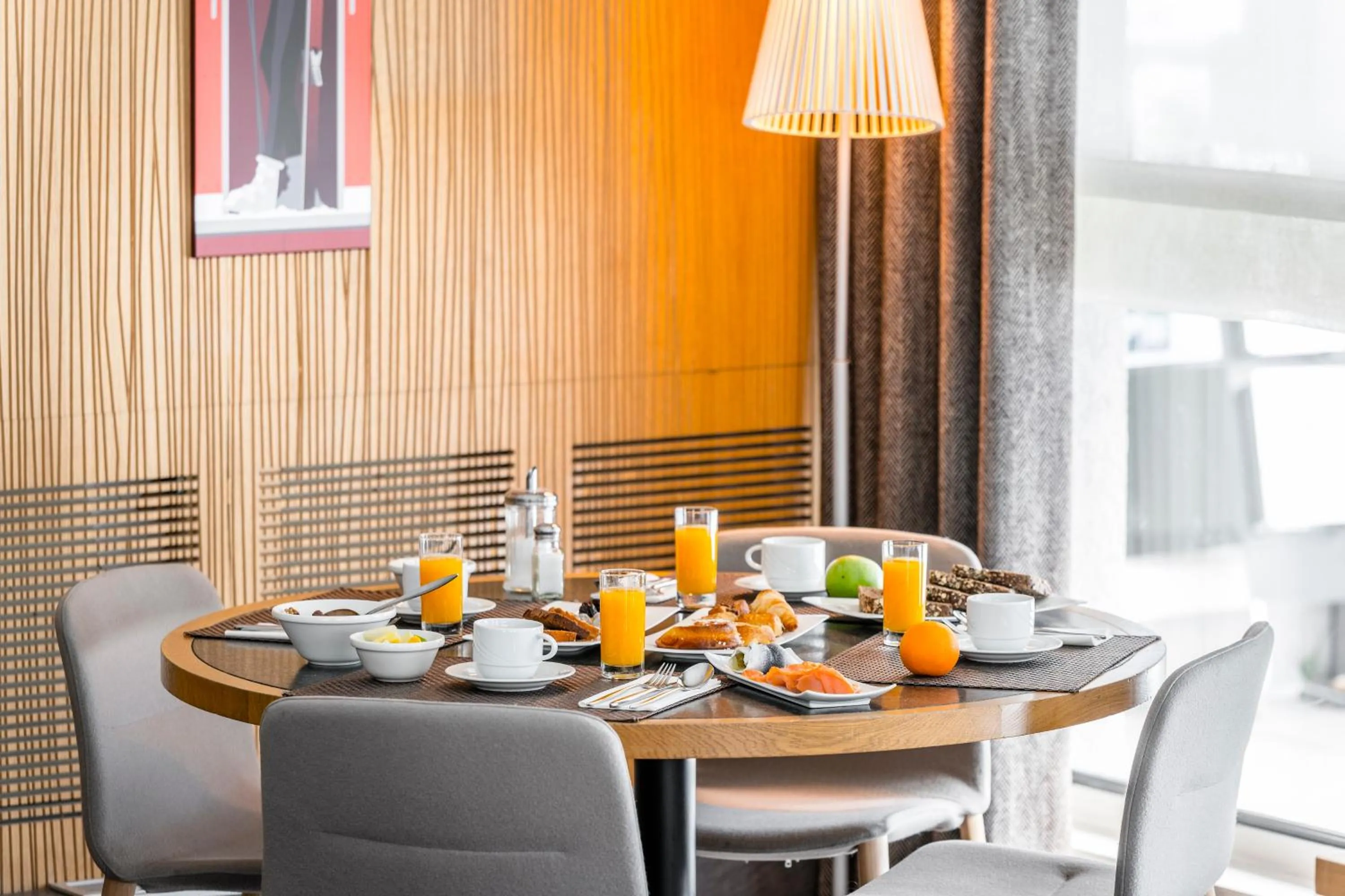 Buffet breakfast in Hotel Le Morgane