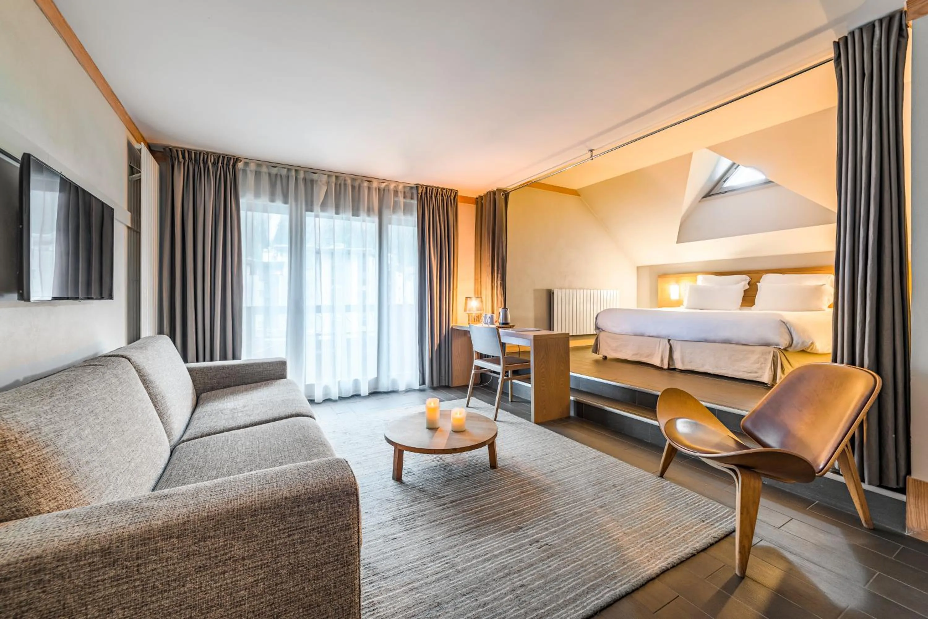 Bedroom, Bed in Hotel Le Morgane