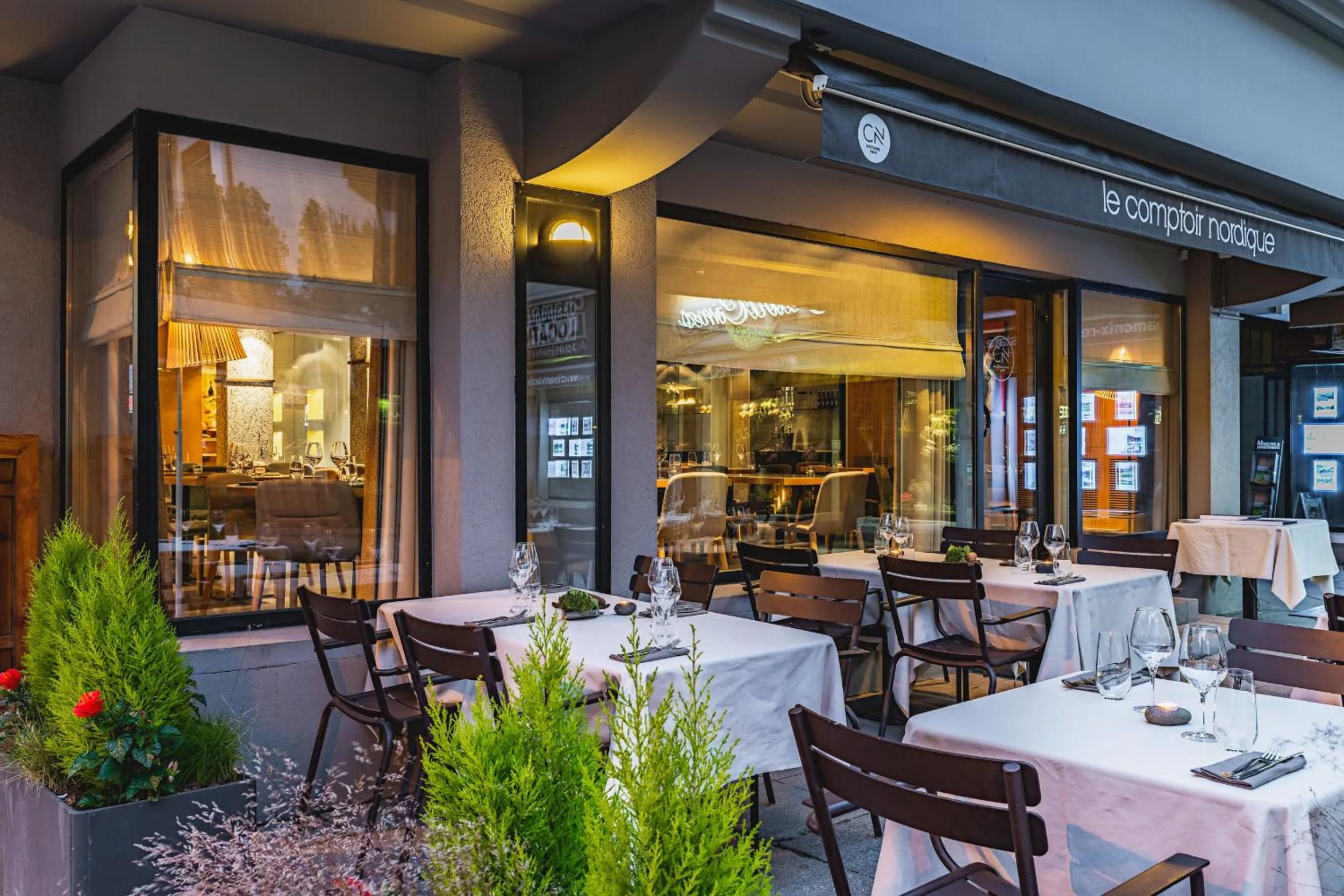 Restaurant/places to eat in Hotel Le Morgane