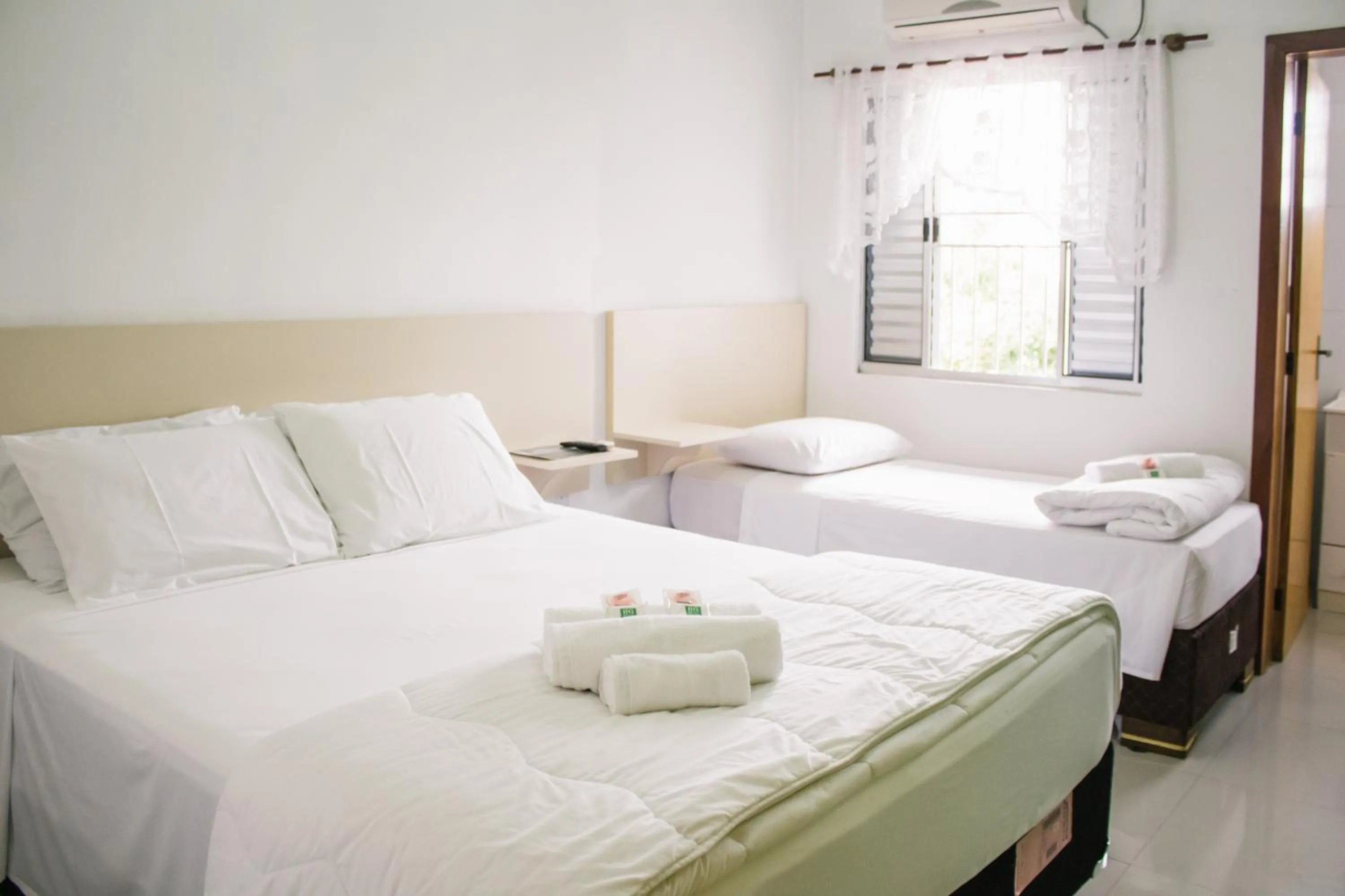 Bed in Hotel Guaíba