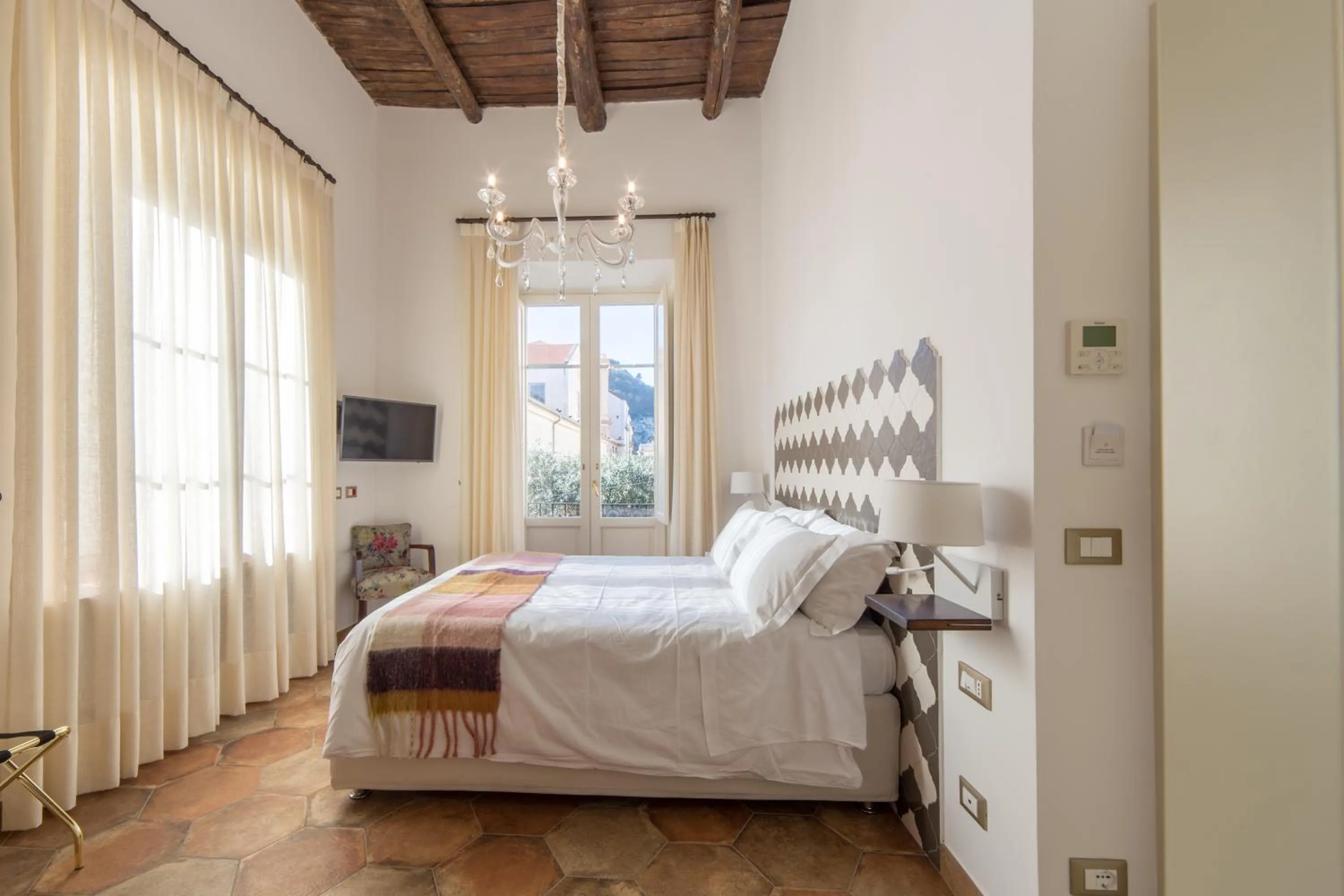 Balcony/Terrace, Bed in Residenza Il Campanile