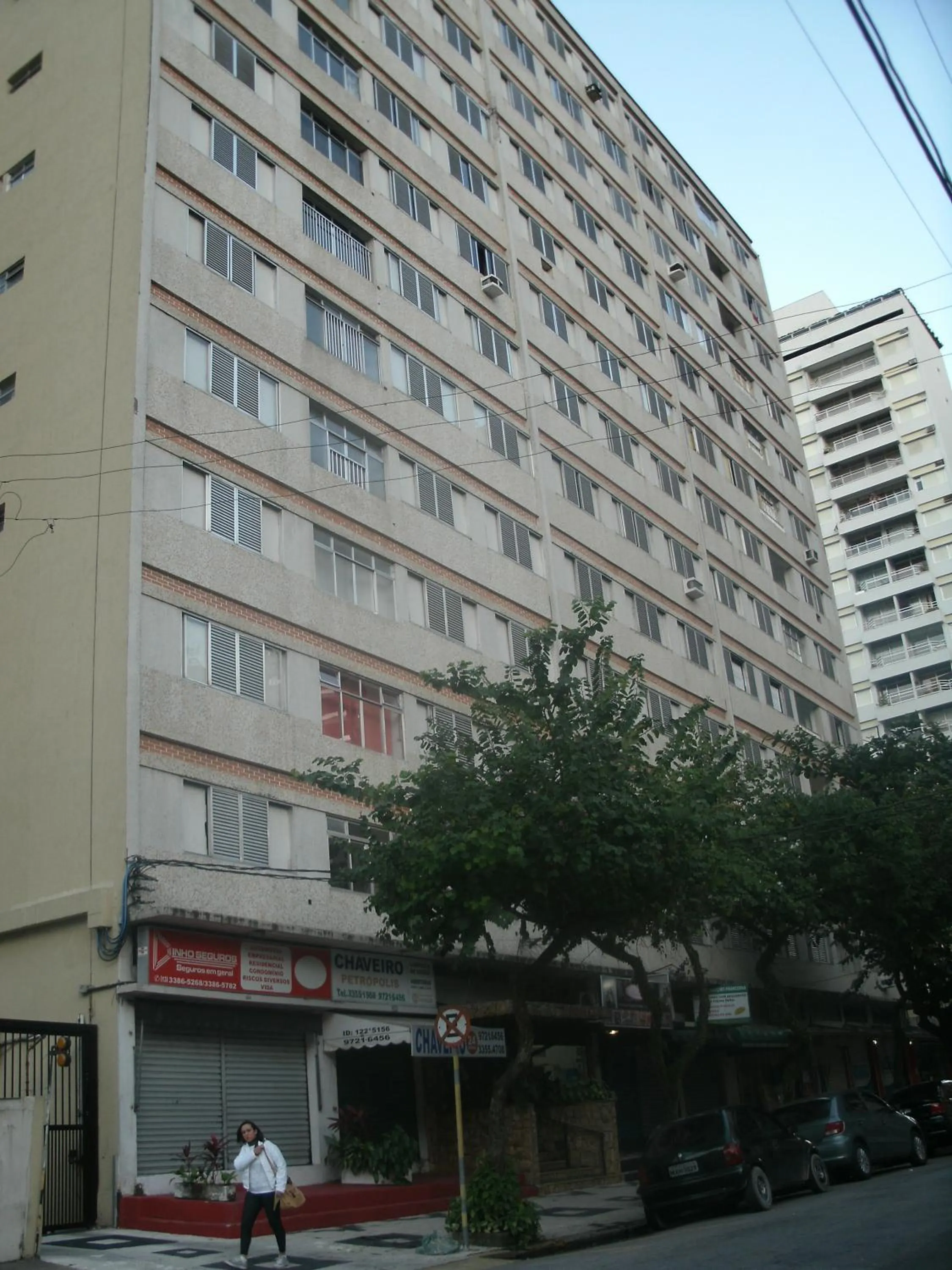 Property building in Apartamento Charmoso no Guaruja