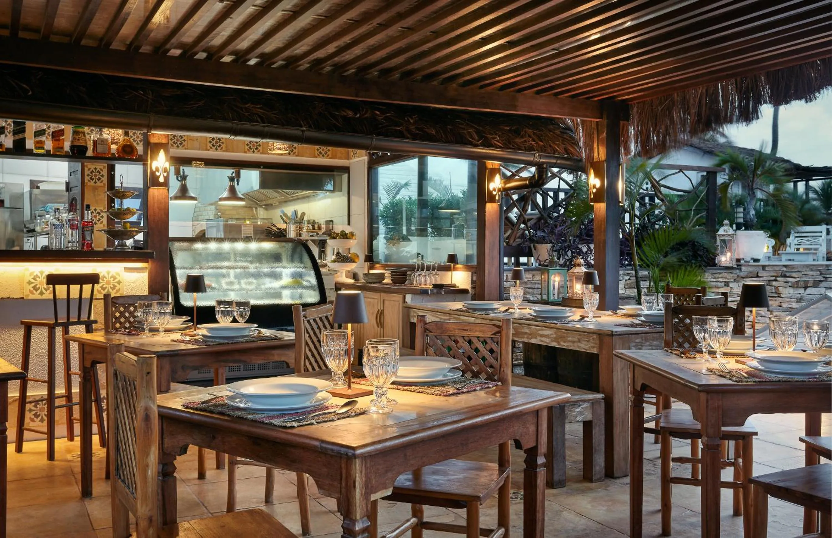 Restaurant/places to eat in Mona Lisa Pousada