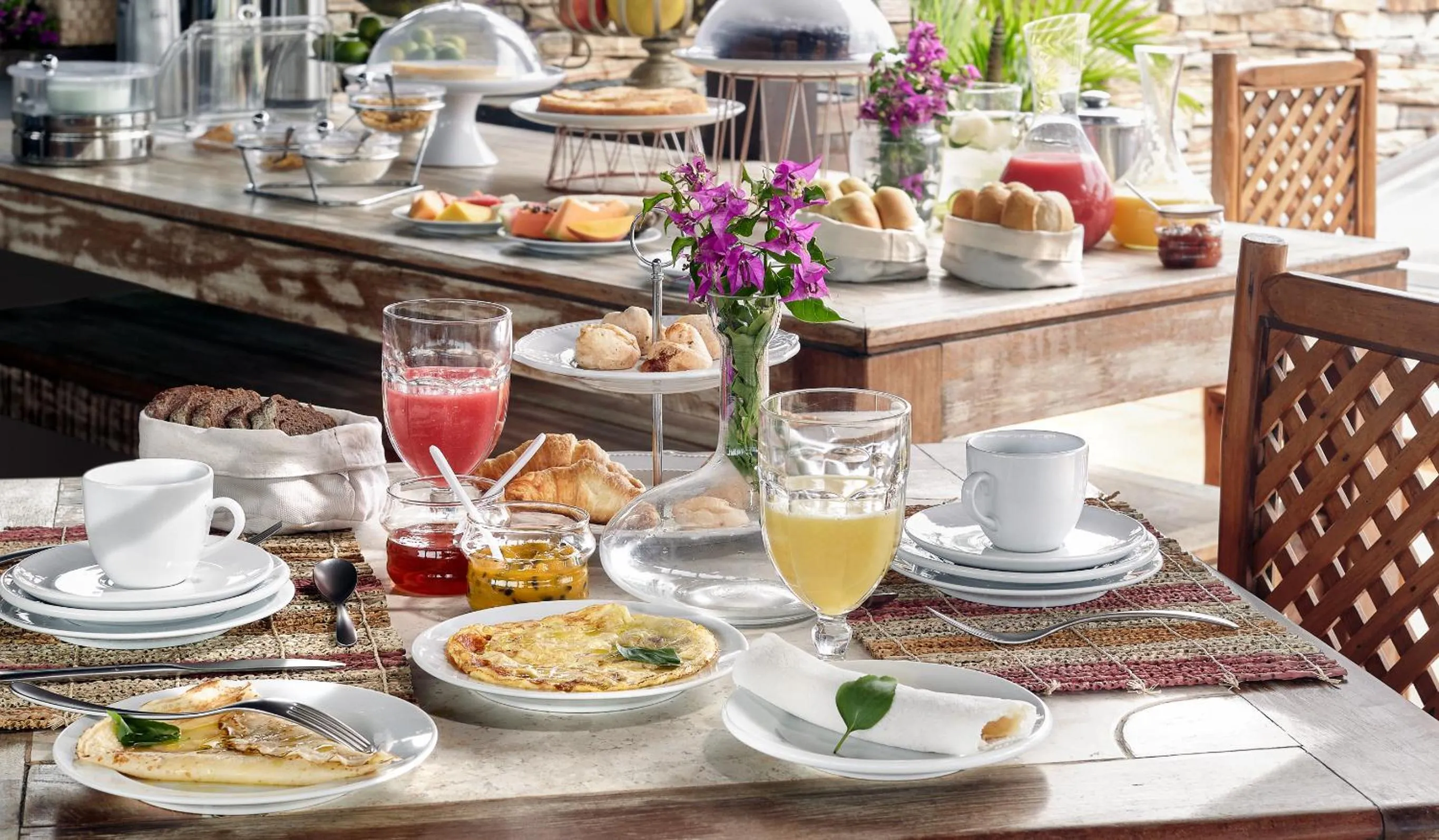 Breakfast in Mona Lisa Pousada