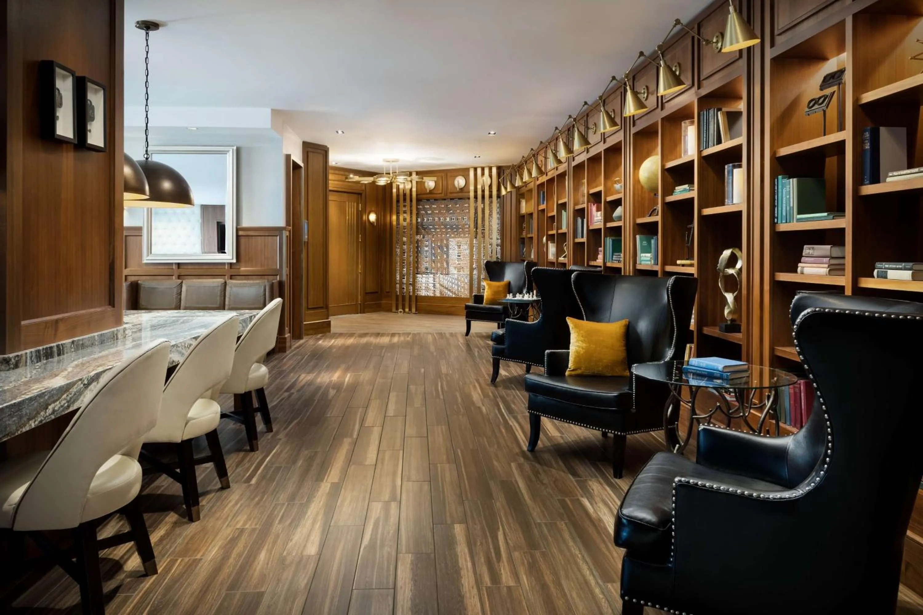 Lobby or reception in Hilton Boston Park Plaza