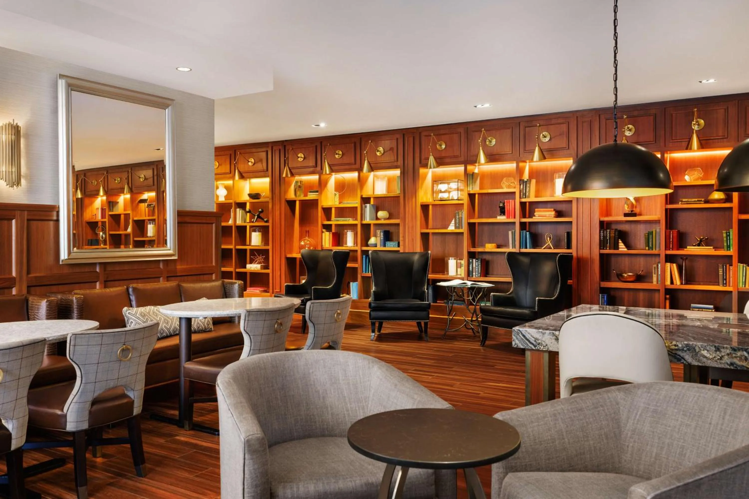 Lobby or reception in Hilton Boston Park Plaza