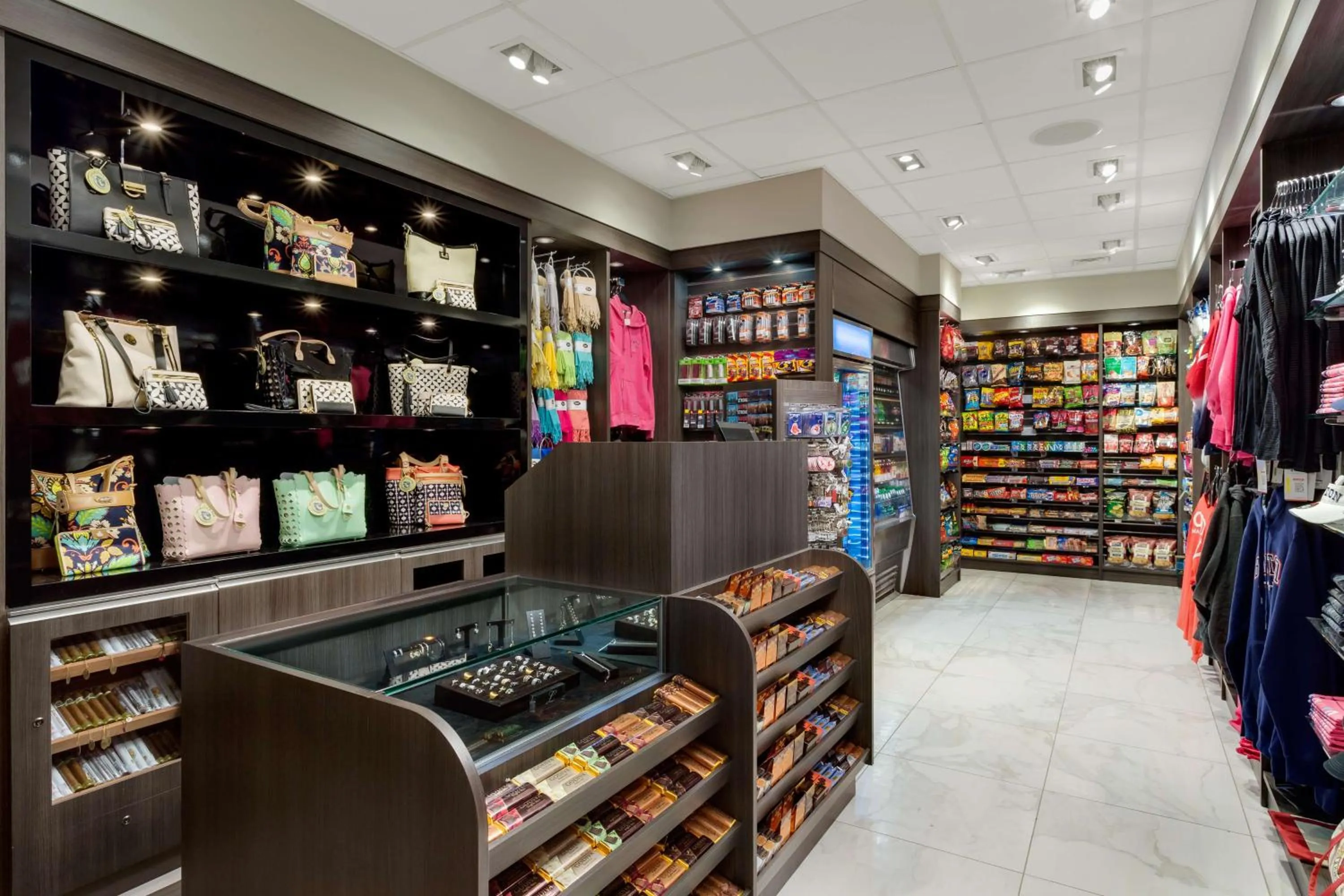 On-site shops in Hilton Boston Park Plaza