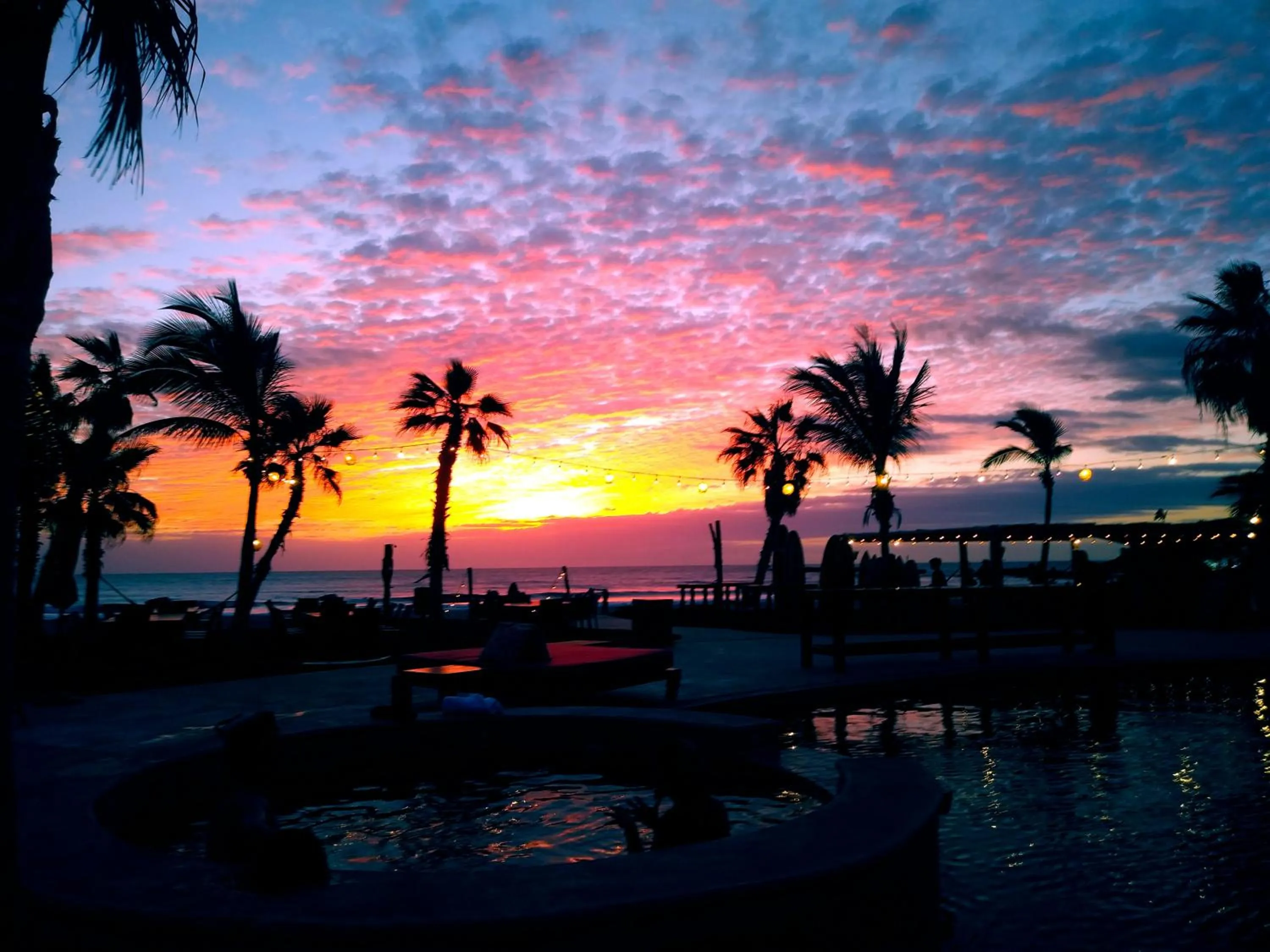 Sunset in Cerritos Surf Town - Beach Front Property