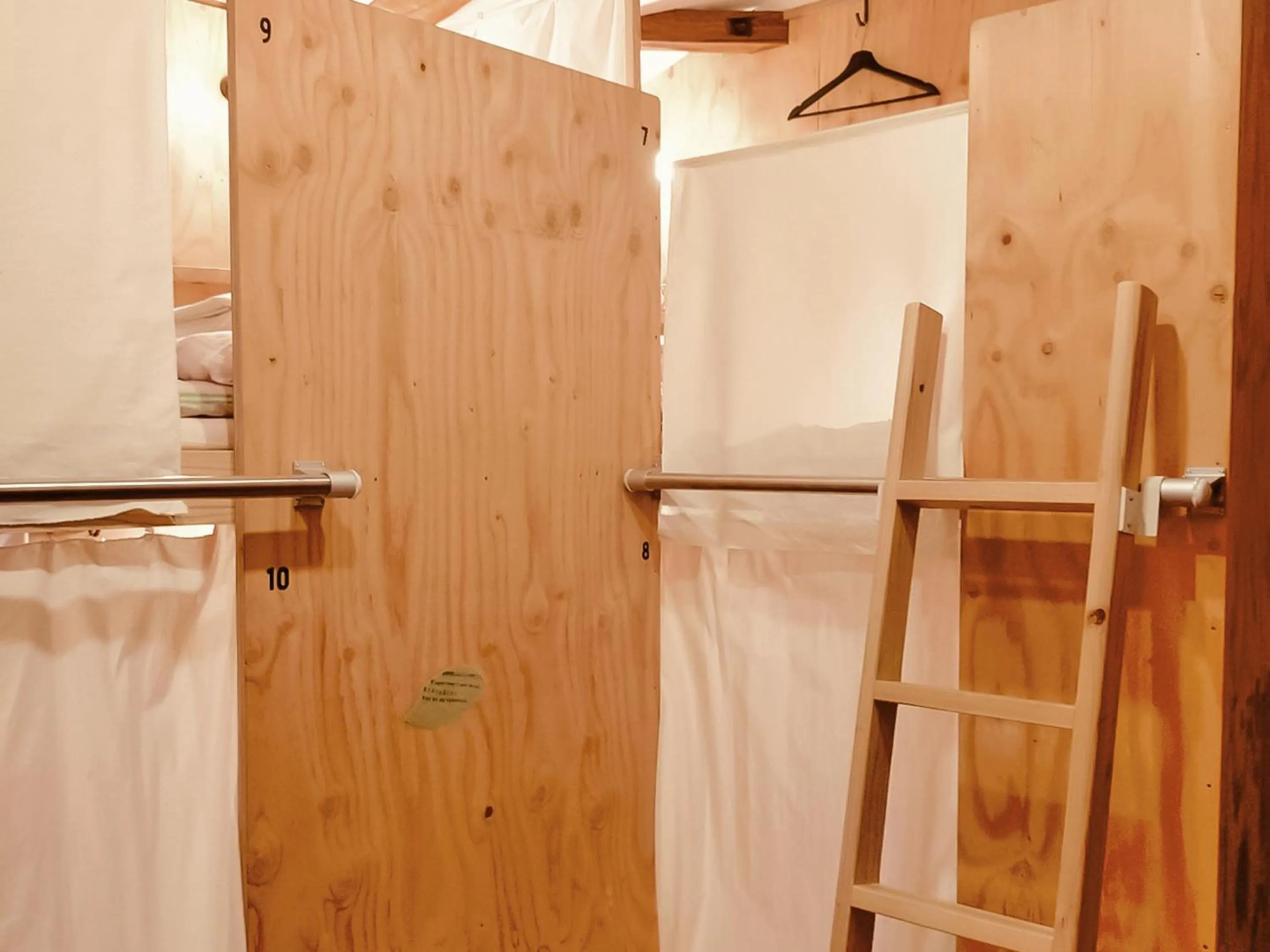 Bed in Saga International Guesthouse Hagakure